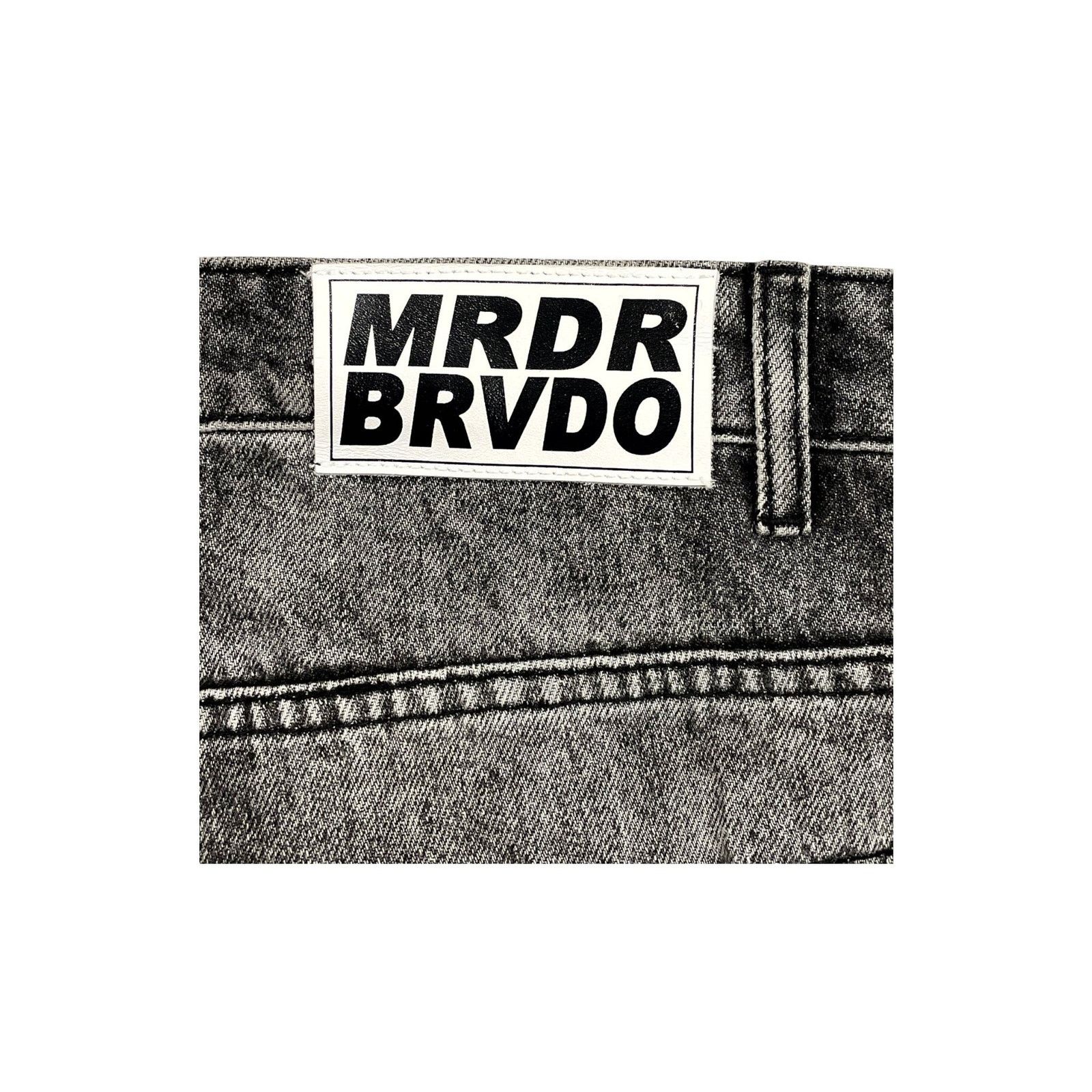 Who Decides War Who Decides War Distressed Black Wash Jeans Size US 36 / EU 52 - 3 Thumbnail