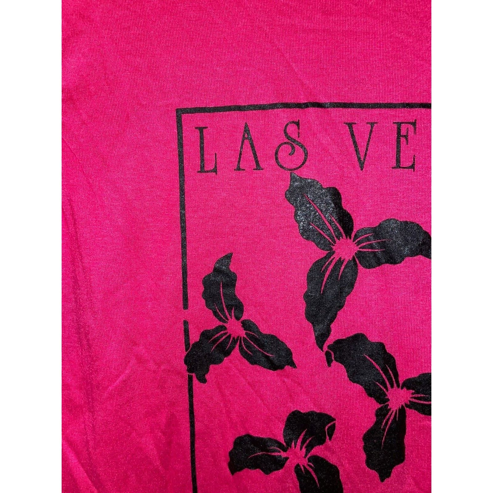 Jerzees Vintage Las Vegas Shirt NV Nevada Flower Pink Tee VTG 90s M Size US M / EU 48-50 / 2 - 3 Thumbnail