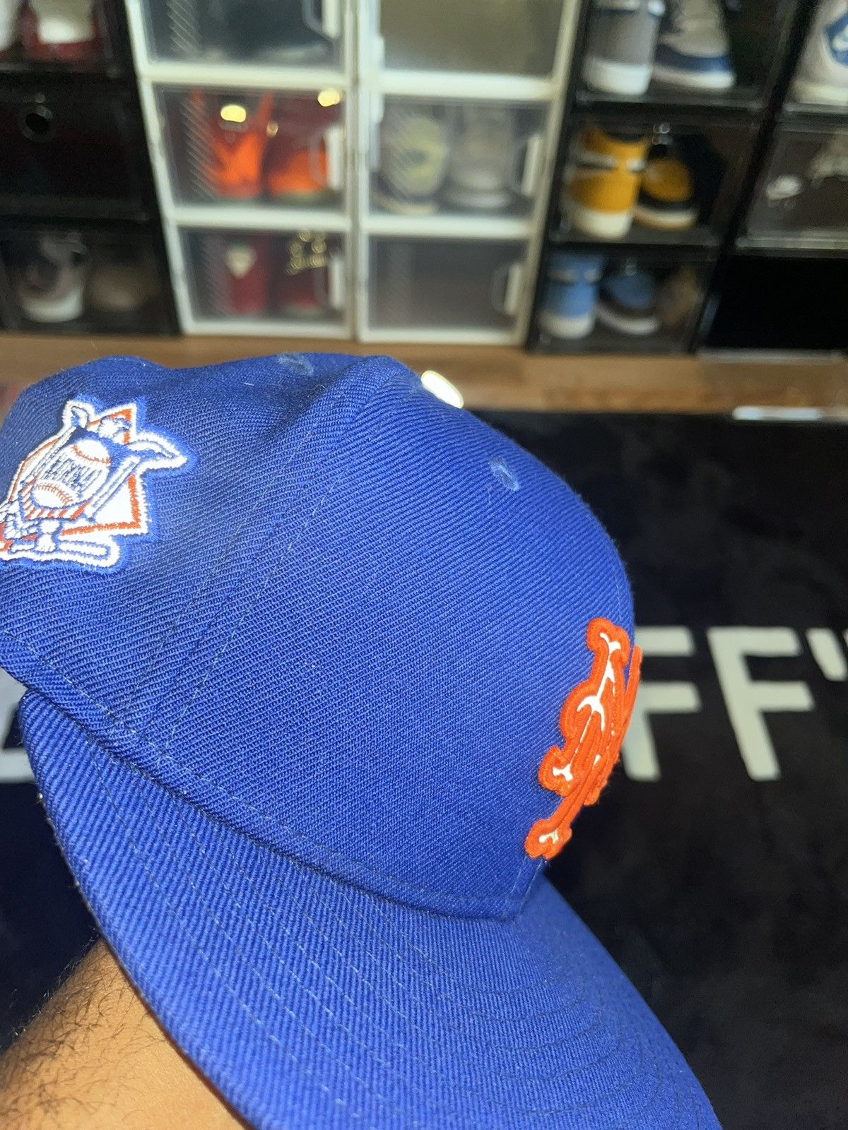 MLB × New Era New Era MLB New York Mets 9Fifty Snap back hat Size ONE SIZE - 4 Thumbnail