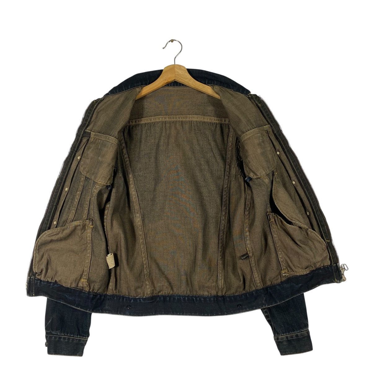 Japanese Brand Vintage Irish Denim Button Jacket Size 3 Blue Colour Size US M / EU 48-50 / 2 - 6 Thumbnail