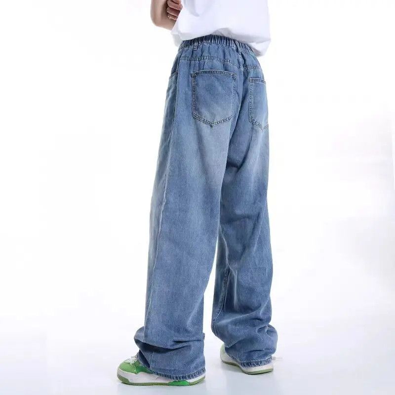Japanese Brand × Jean Casual Light Blue Harajuku Jeans Size US 33 - 2 Thumbnail