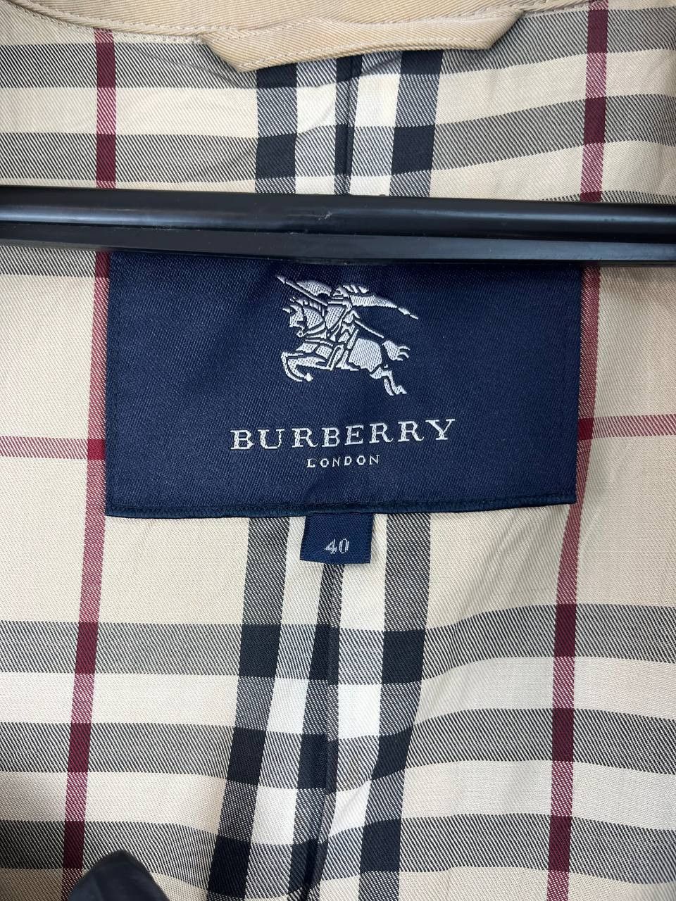 Burberry Burberry London Men's Double Breasted Trench Coat Nova Sz 40 Size US M / EU 48-50 / 2 - 2 Thumbnail