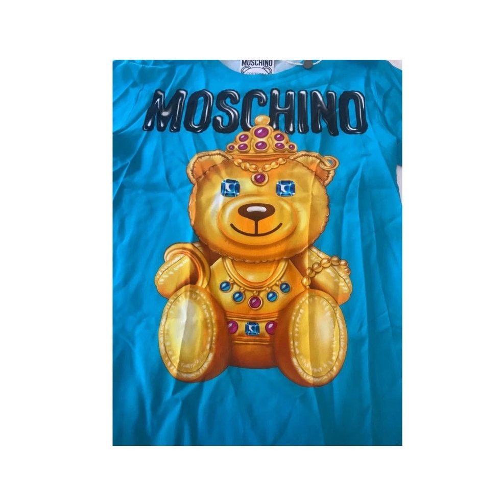 Moschino SS17 Moschino Couture Jeremy Scott CROWNED TEDDY BEAR DRESS Size XS / US 0-2 / IT 36-38 - 9 Thumbnail