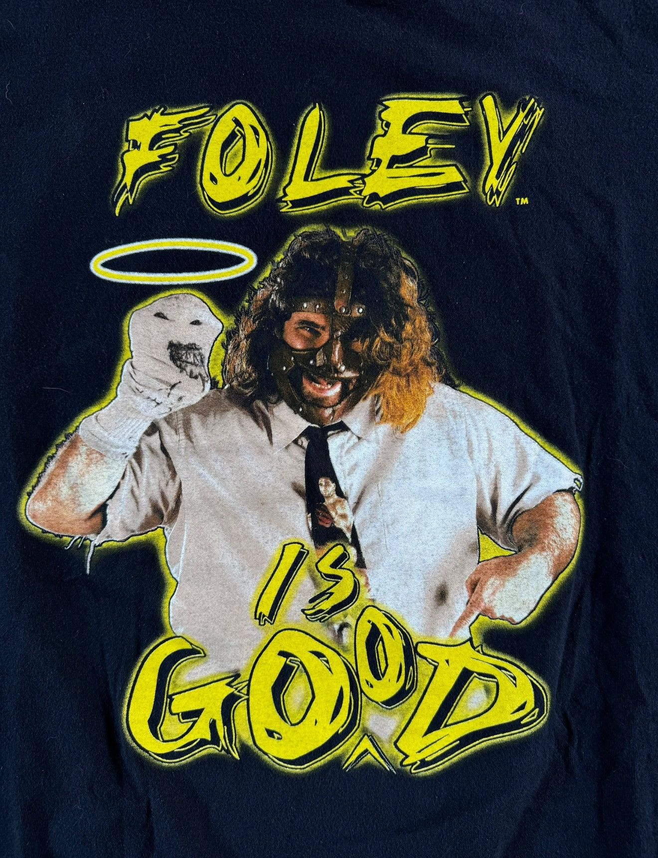 WWF Vintage WWF Mick Foley Tee Size US XXL / EU 58 / 5 - 2 Thumbnail