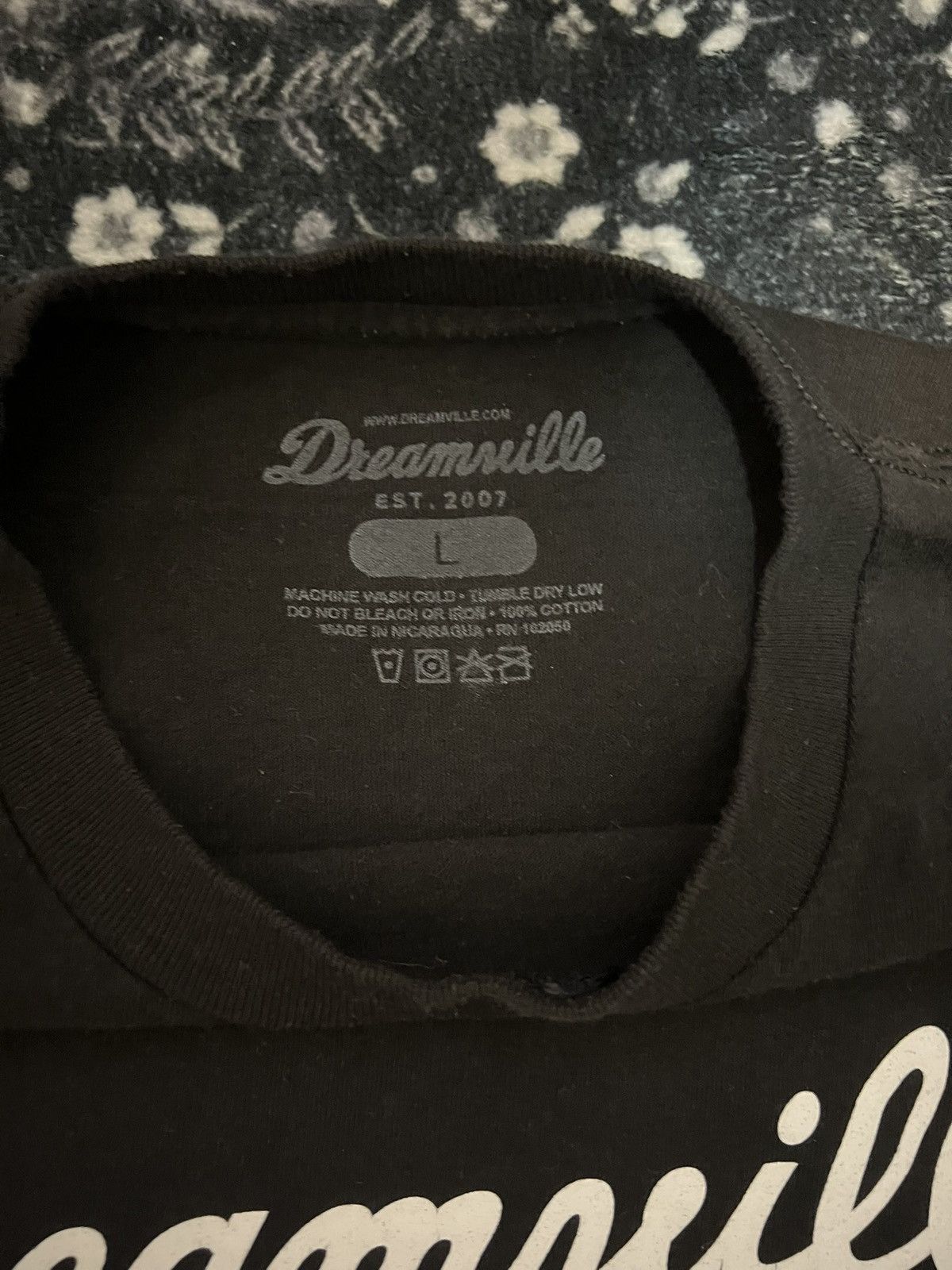 Dreamville BLACK DREAMVILLE TEE Size US L / EU 52-54 / 3 - 3 Thumbnail