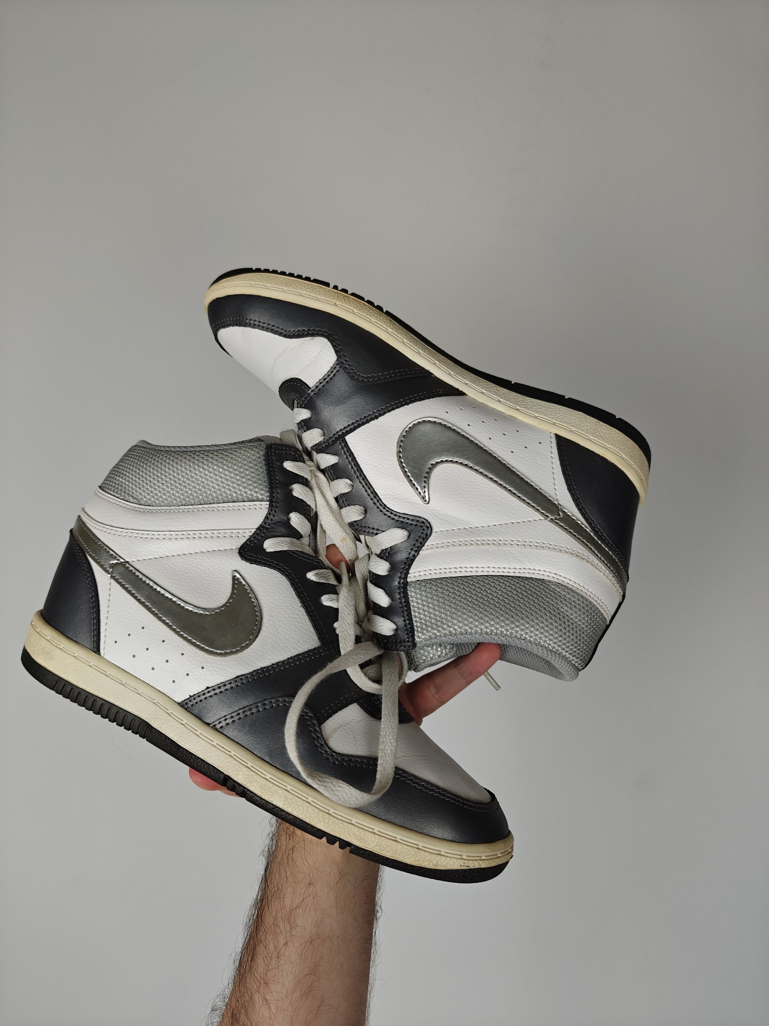 Nike Nike Dunk Force Sky High Top Sneakers White/Metallic US 9.5 Size US 9.5 / IT 39.5 - 4 Thumbnail