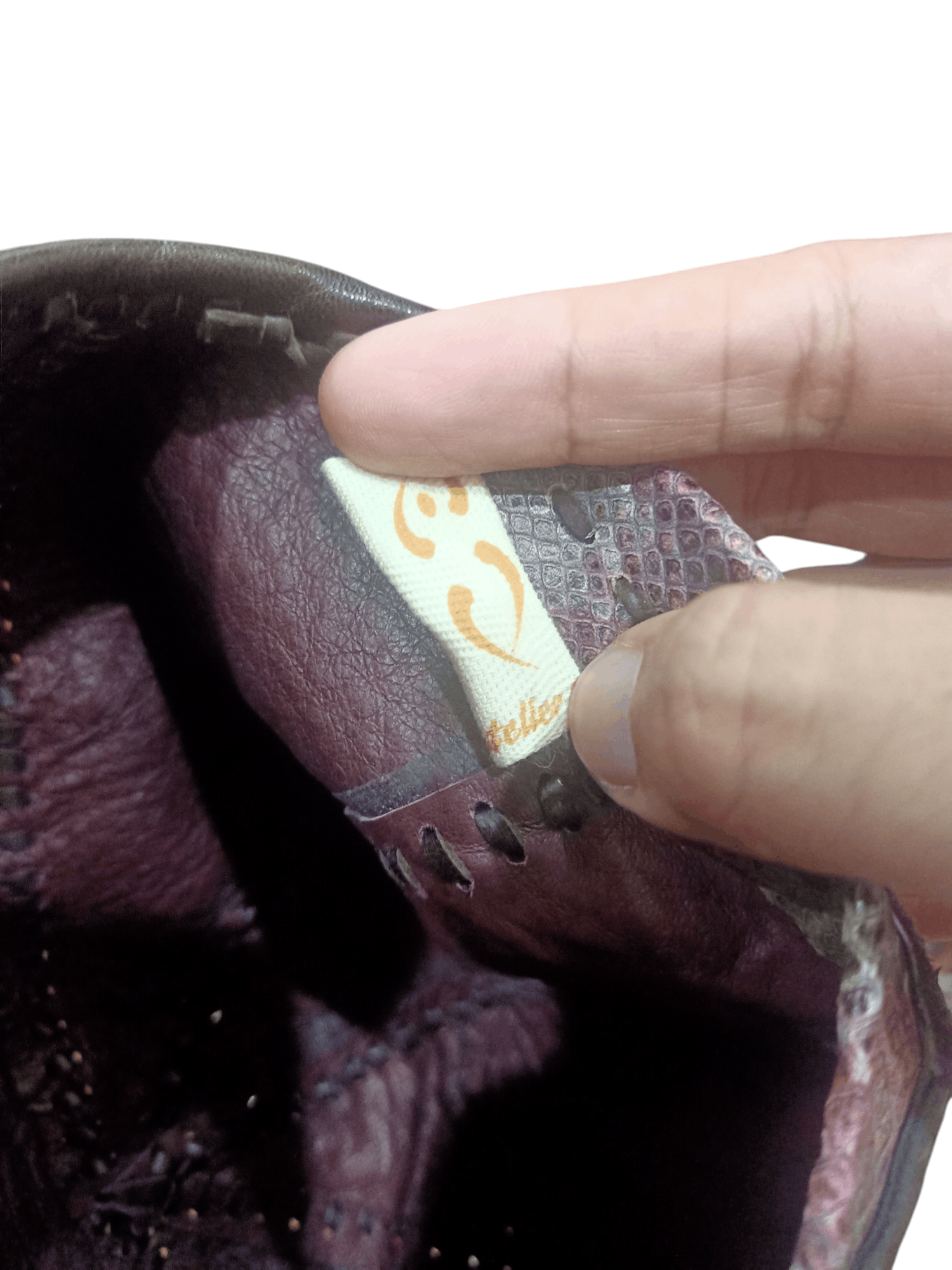 Japanese Brand × Leather Handmade Leather/Python Leather Hat Size ONE SIZE - 9 Thumbnail