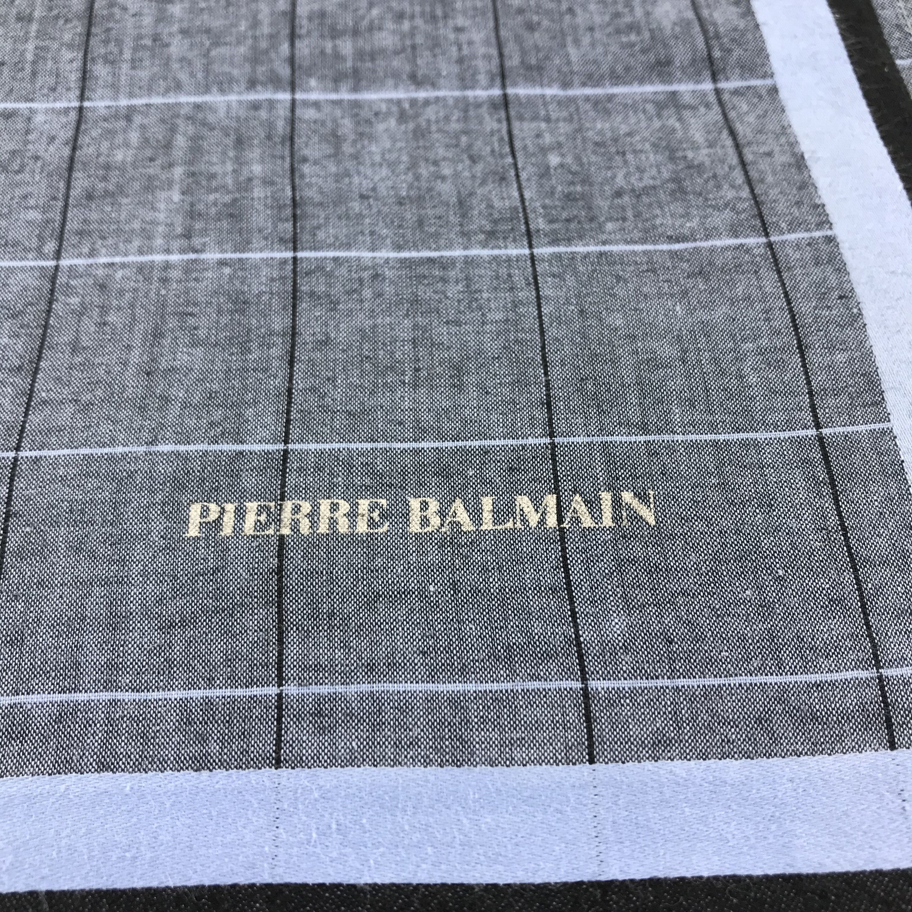 Pierre Balmain × Vintage Pierre Balmain Handkerchief Neckerchief Bandana H168 Size ONE SIZE - 4 Thumbnail