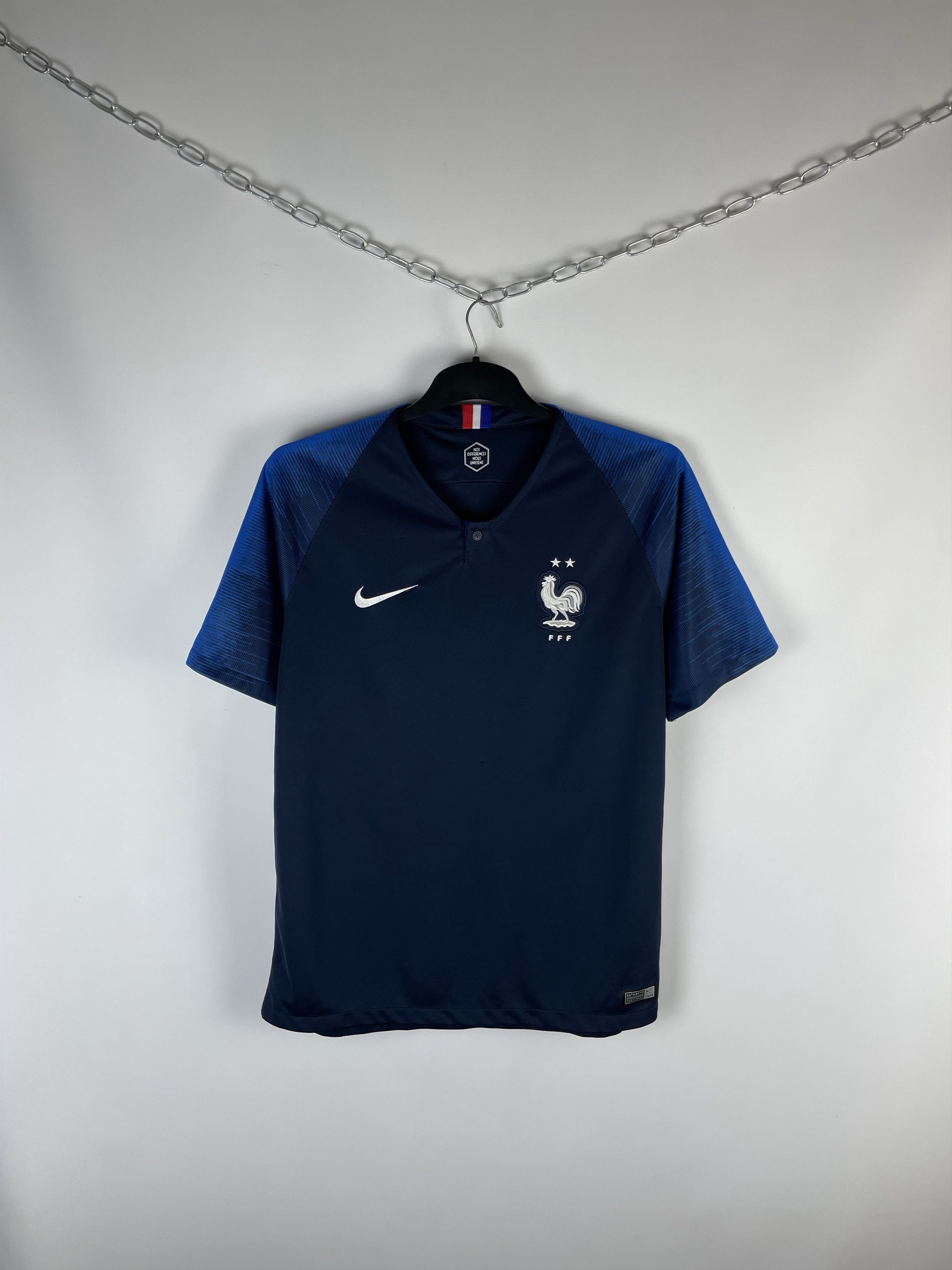 Nike Nike France Soccer Jersey Size US L / EU 52-54 / 3 - 1 Thumbnail