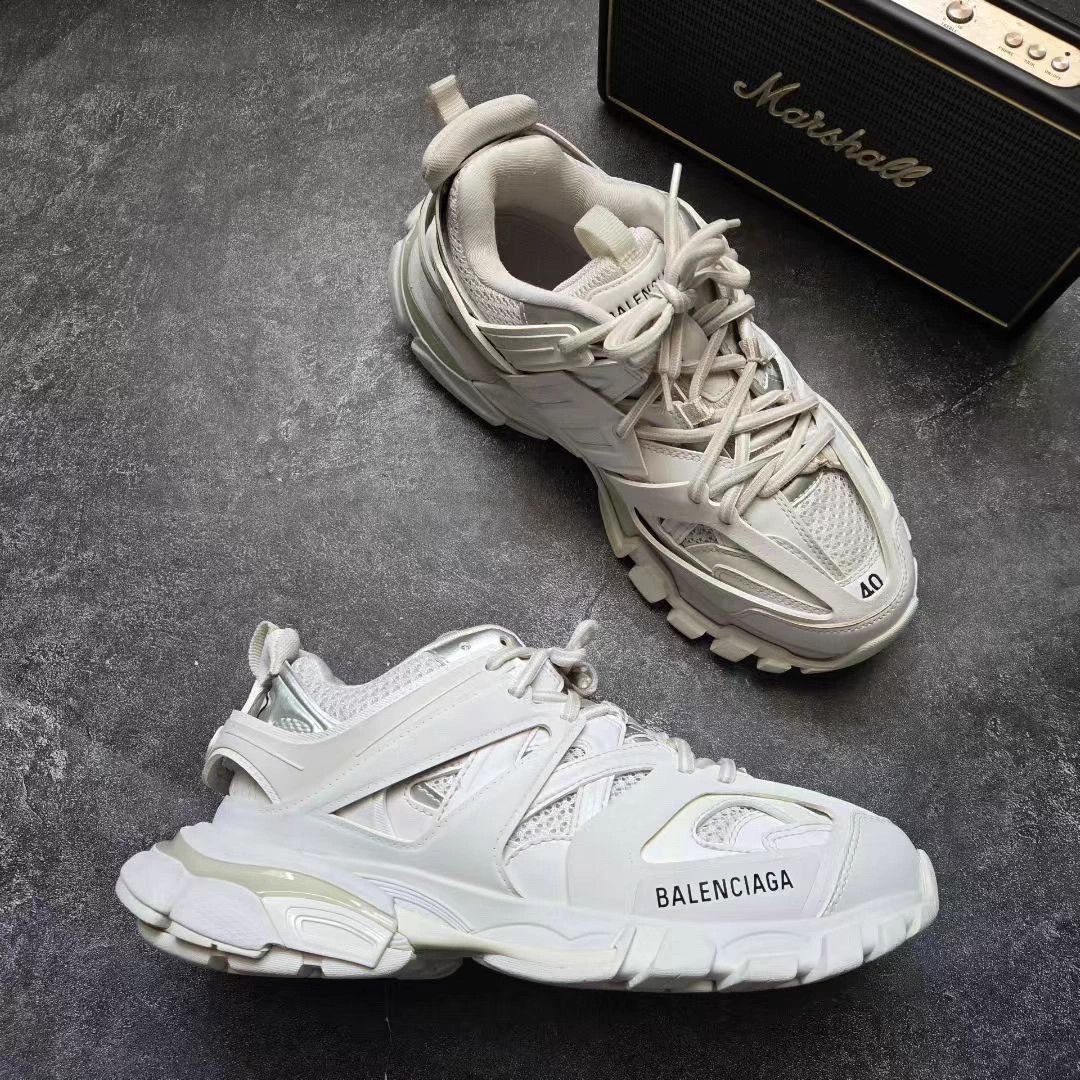 Balenciaga BALENCIAGA TRACK white size 40 Worn once like new Size US 7 / EU 40 - 6 Thumbnail
