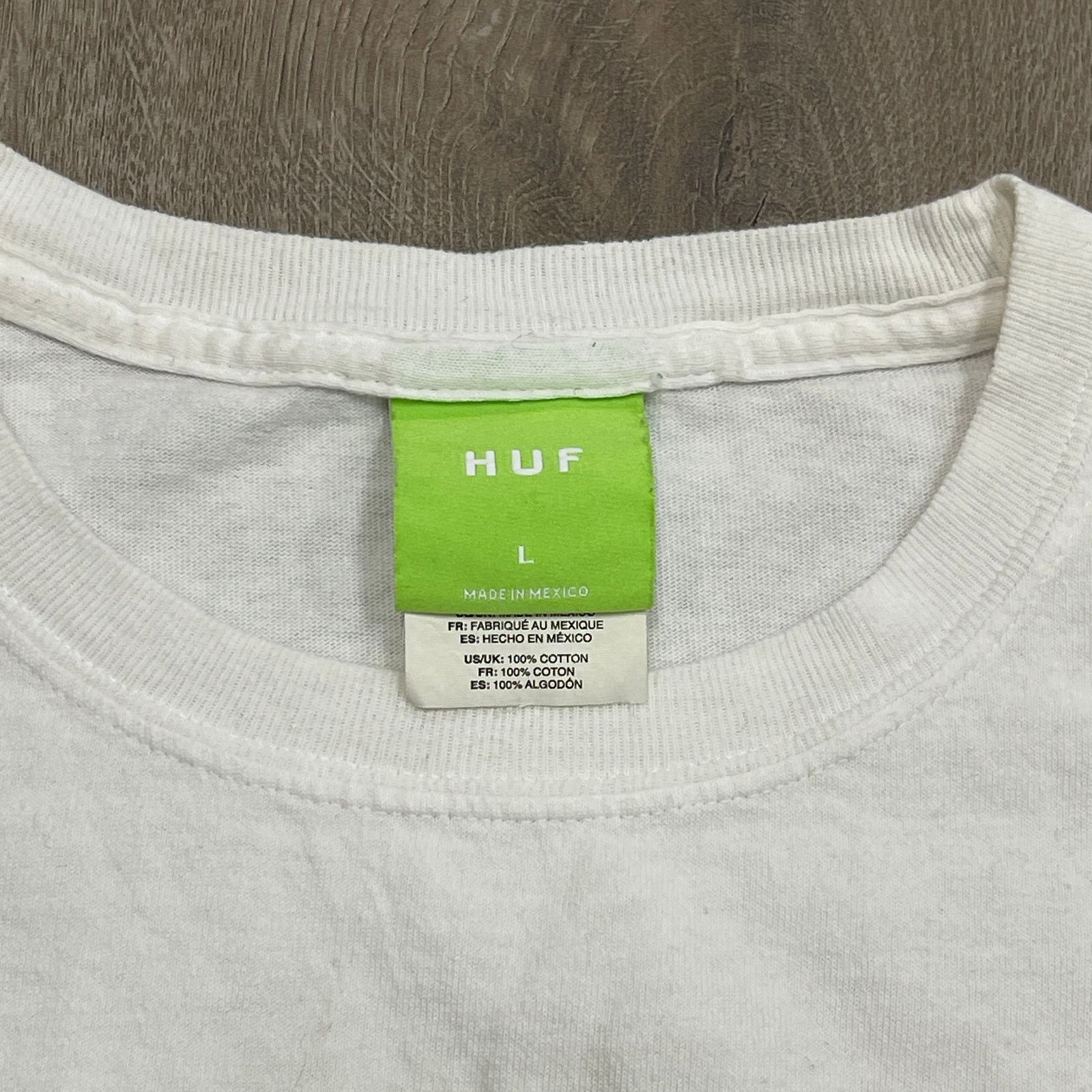 Huf Huf All Cities Fire Hydrant Short Sleeve Tee White Large Size US L / EU 52-54 / 3 - 3 Thumbnail