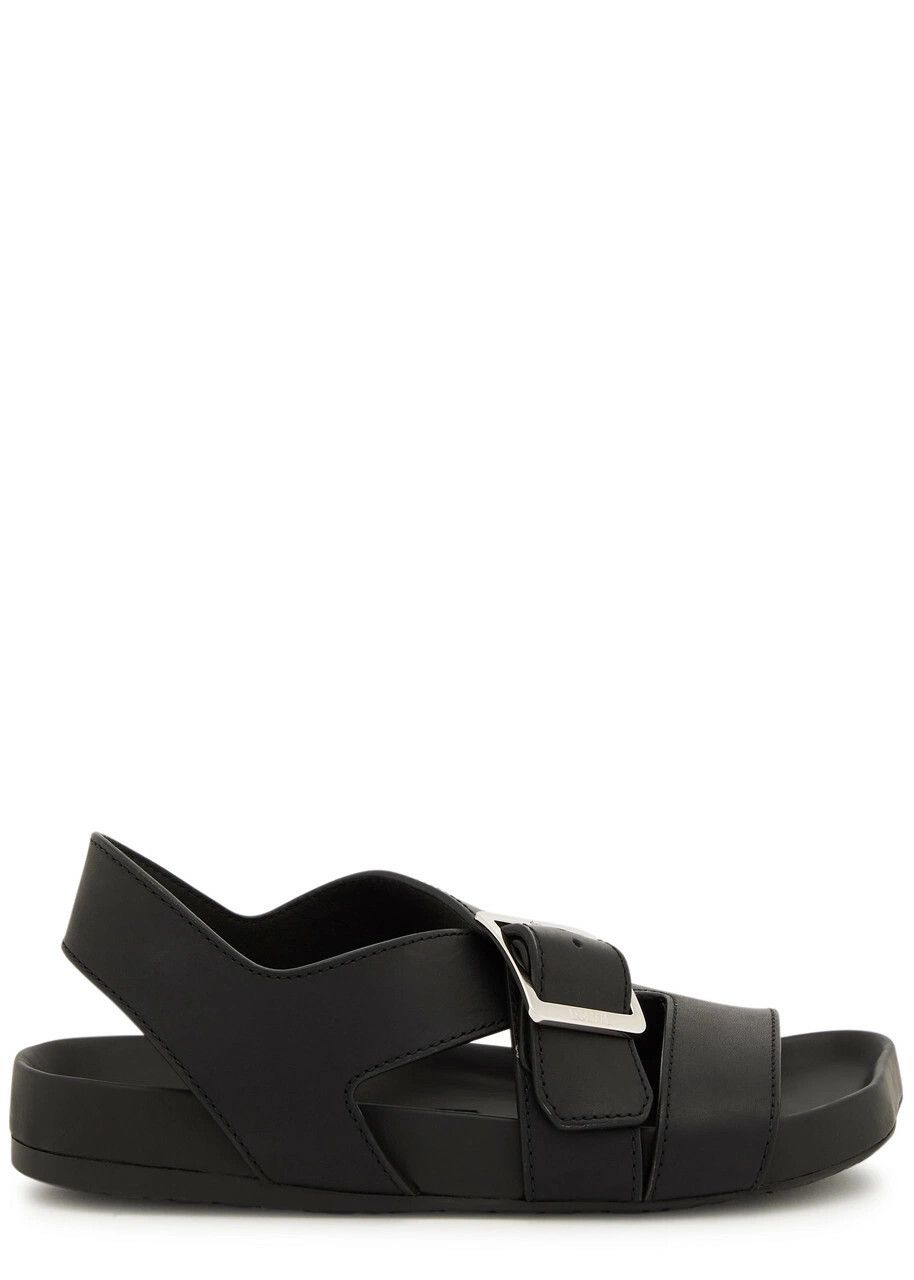 Loewe o1in1g0526 Ease Buckle Sandals in Black Size US 11 / IT 41 - 1 Thumbnail