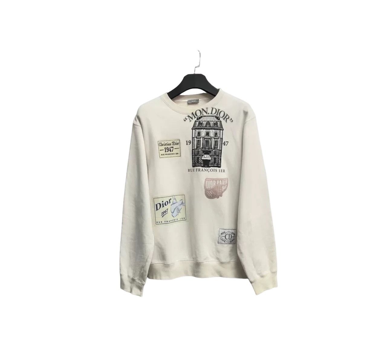 Dior Dior Embroidered Logo Sweatshirt XXL Size US XXL / EU 58 / 5 - 1 Thumbnail
