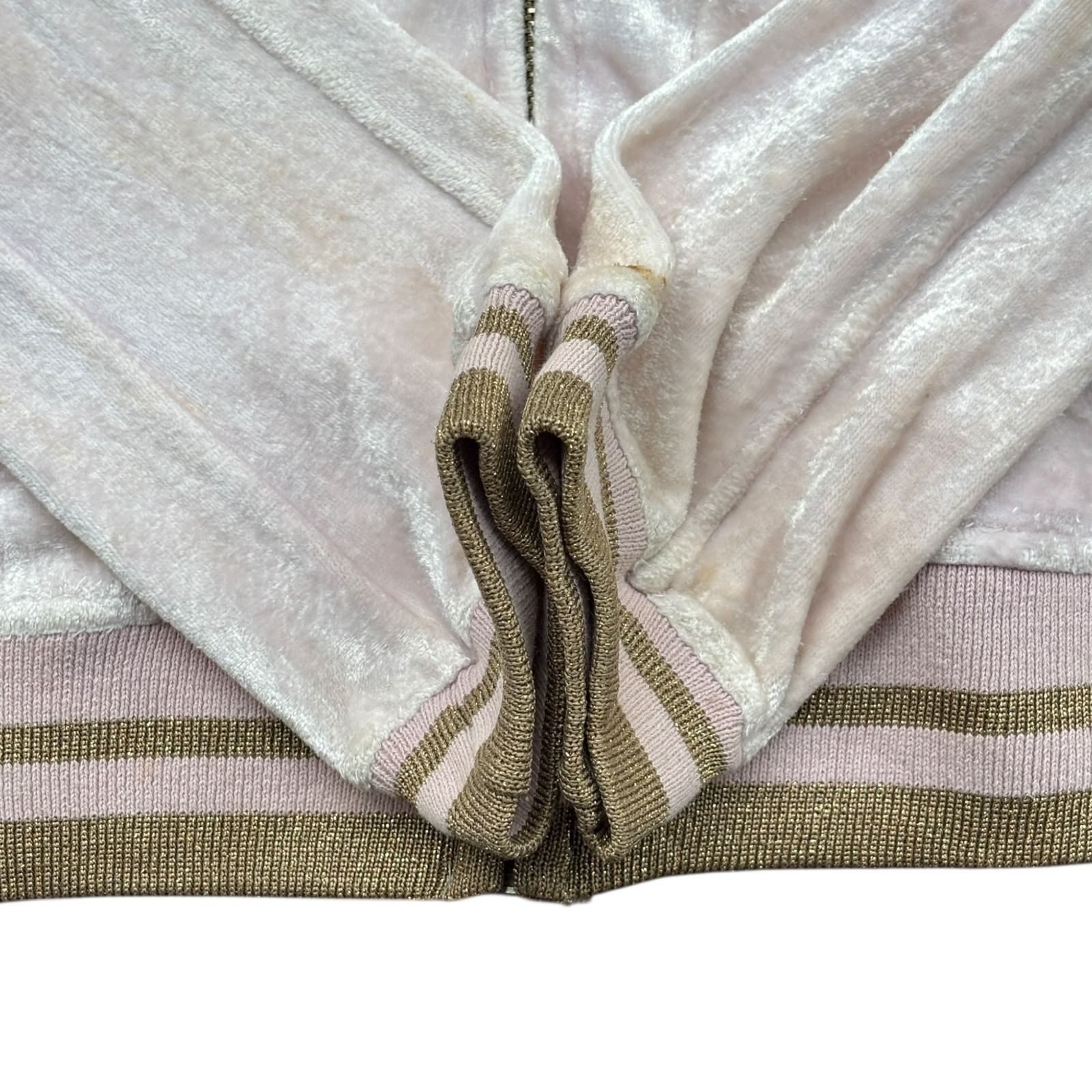 Dolce & Gabbana Dolce Gabbana Vintage Velour Full Zip top Size XS / US 0-2 / IT 36-38 - 6 Thumbnail