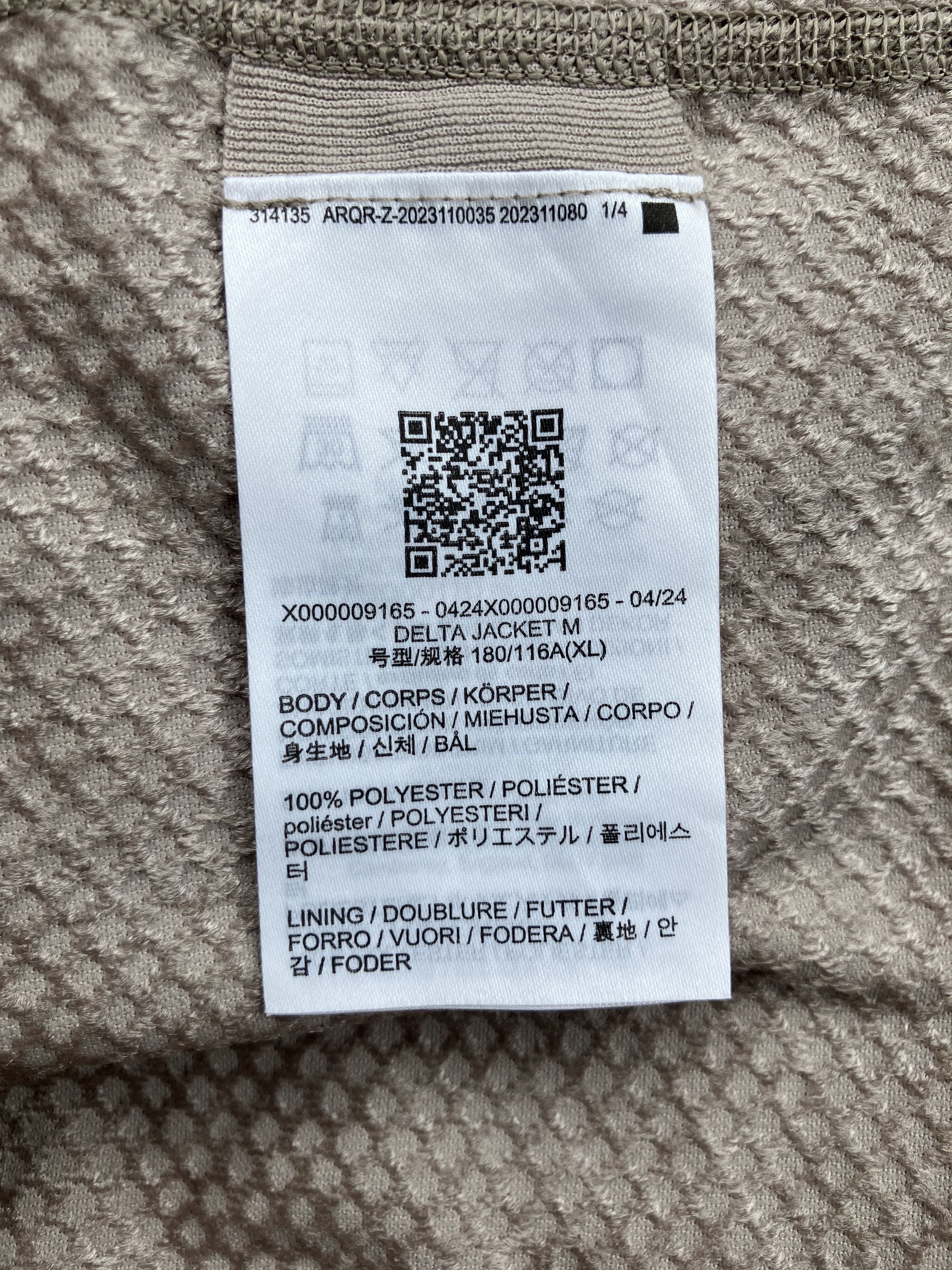 Arc'teryx Arc’teryx Delta Full Zip Jacket - Rune Size US XL / EU 56 / 4 - 5 Thumbnail