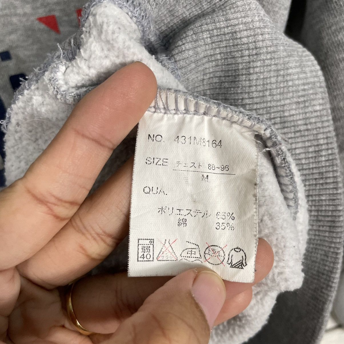 Japanese Brand Japanese Brand Hill Crop Crewneck Sweatshirt Size US M / EU 48-50 / 2 - 12 Thumbnail