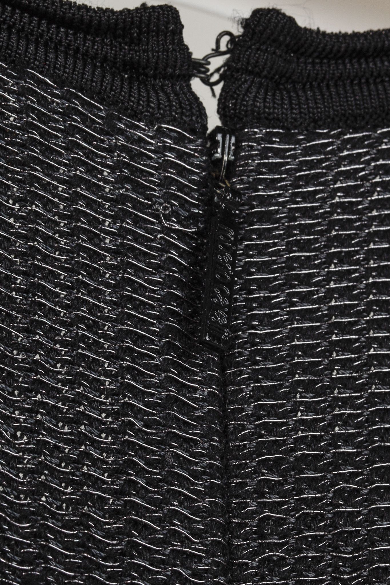 Roberto Cavalli Roberto Cavalli Black Print Sleeveless Metallic Knit Dress Size S / US 4 / IT 40 - 9 Thumbnail