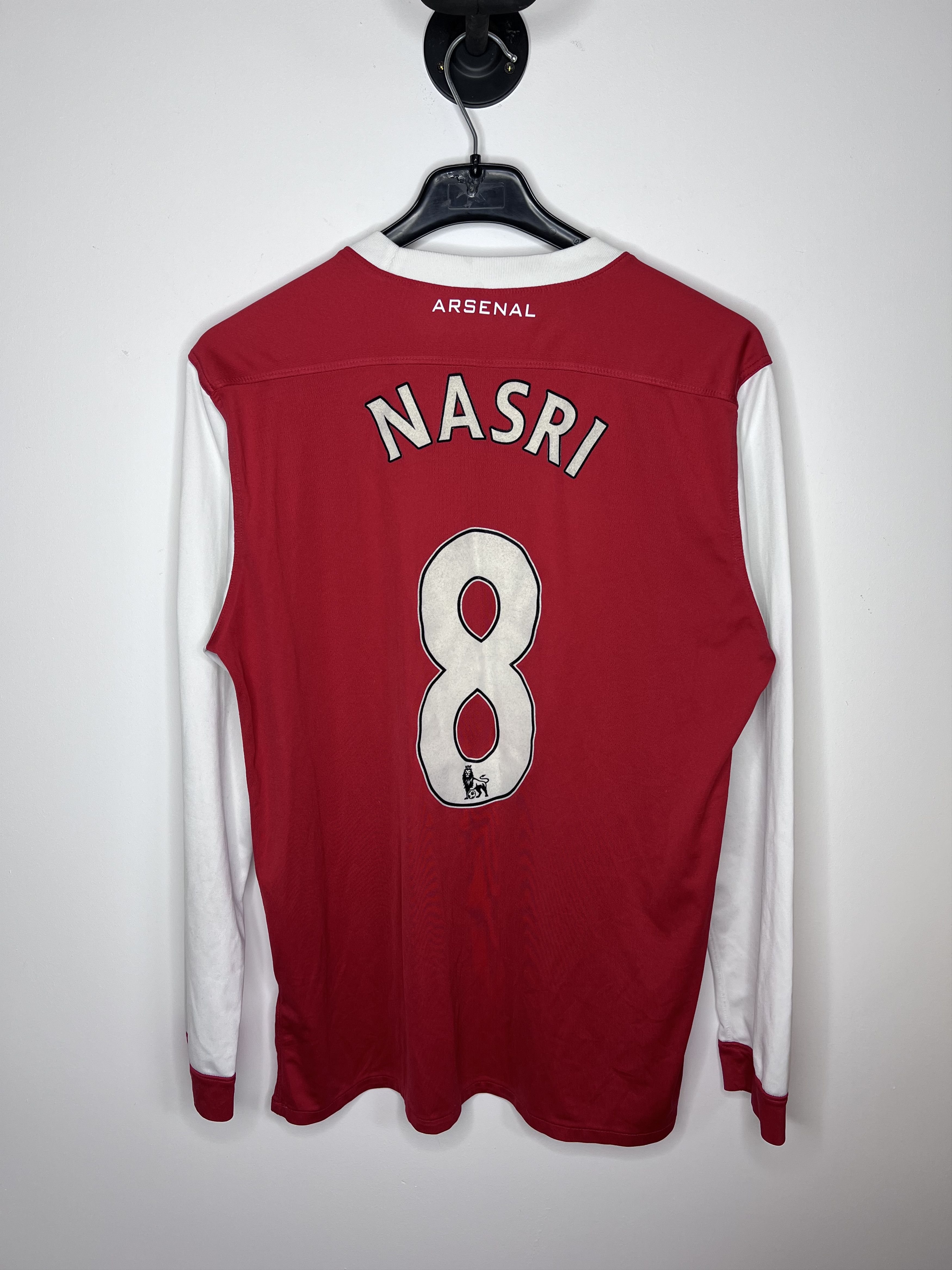 Nike NASRI #8 ARSENAL 2010 2011 HOME FOOTBALL SHIRT SOCCER JERSEY Size US L / EU 52-54 / 3 - 1 Thumbnail