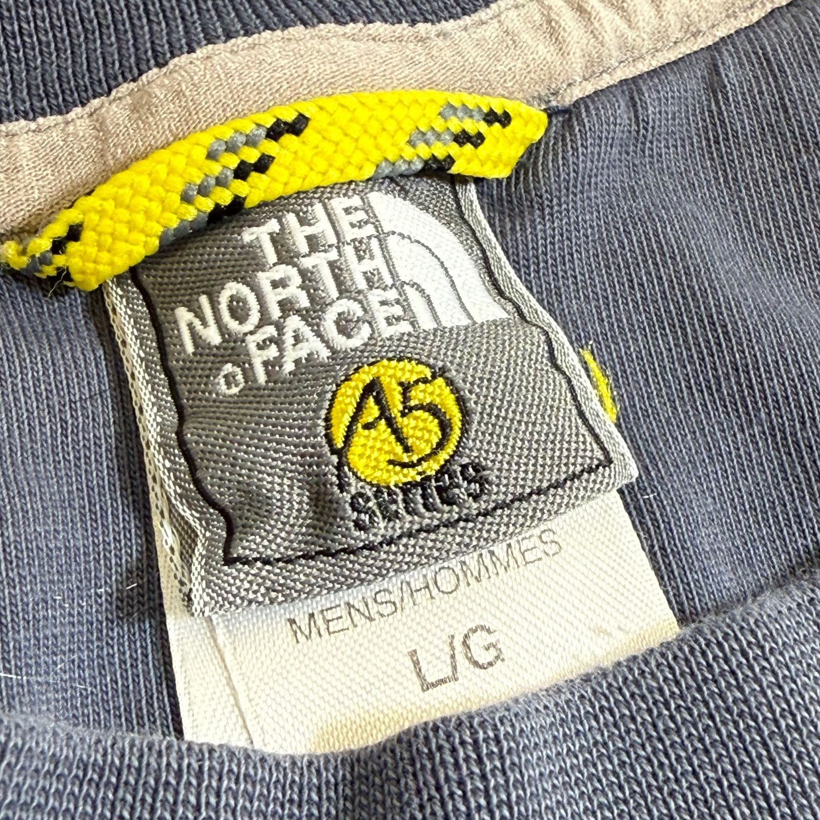 The North Face VTG The North Face A5 Series Mens L Long Sleeve T-Shirt Gray Size US XL / EU 56 / 4 - 3 Thumbnail
