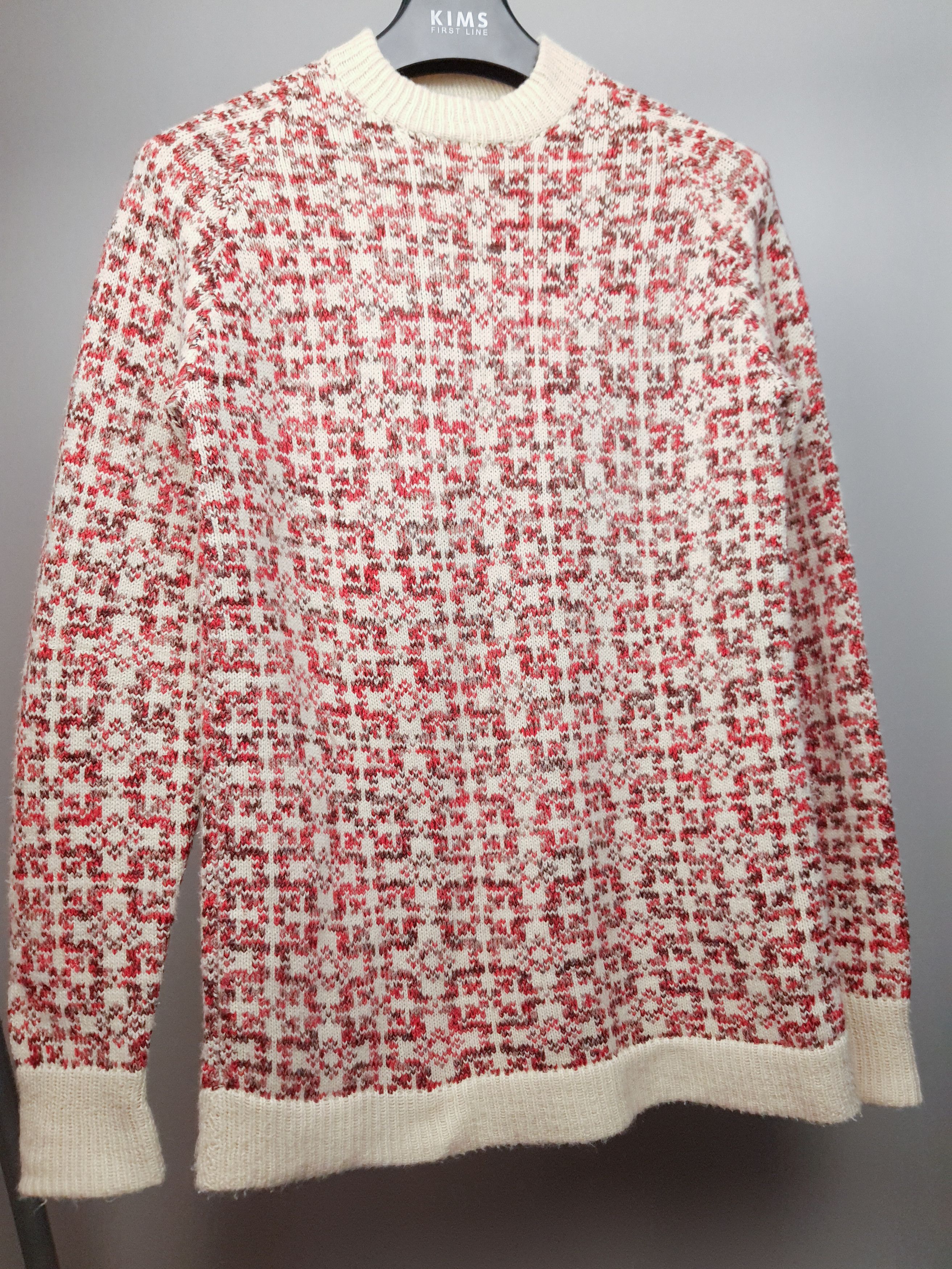Japanese Brand Vintage Handknited Ethnic Sweater Dale Of Norway Style Size US M / EU 48-50 / 2 - 2 Thumbnail