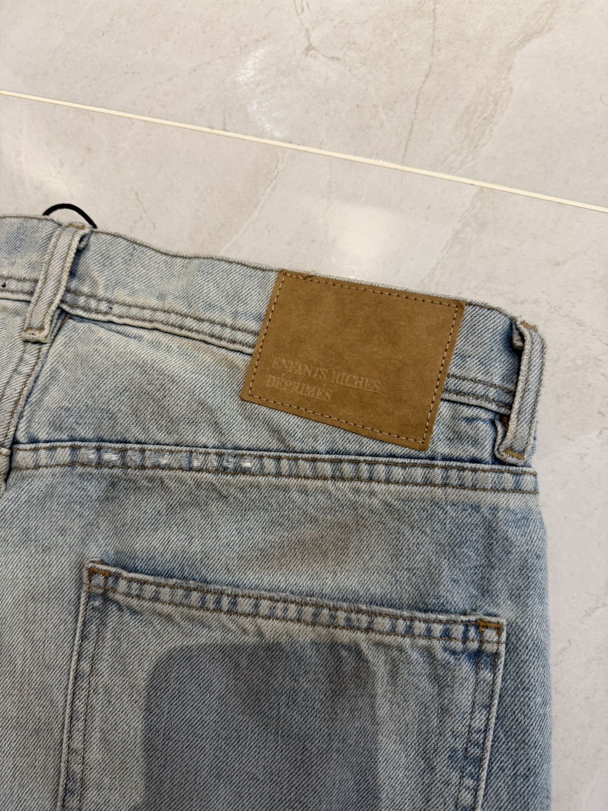 Enfants Riches Deprimes Enfants Riches Deprimes SS25 Dirty Stained Flaired Denim Size US 32 / EU 48 - 7 Thumbnail