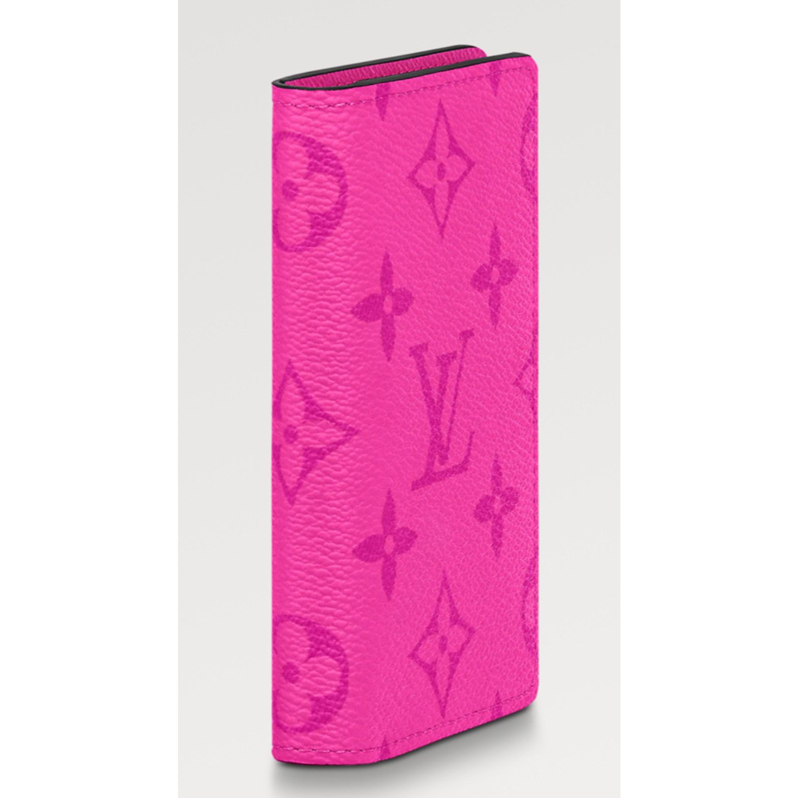 Louis Vuitton Louis Vuitton Pink Monogram Logo Pocket Organizer Wallet Size ONE SIZE - 4 Thumbnail