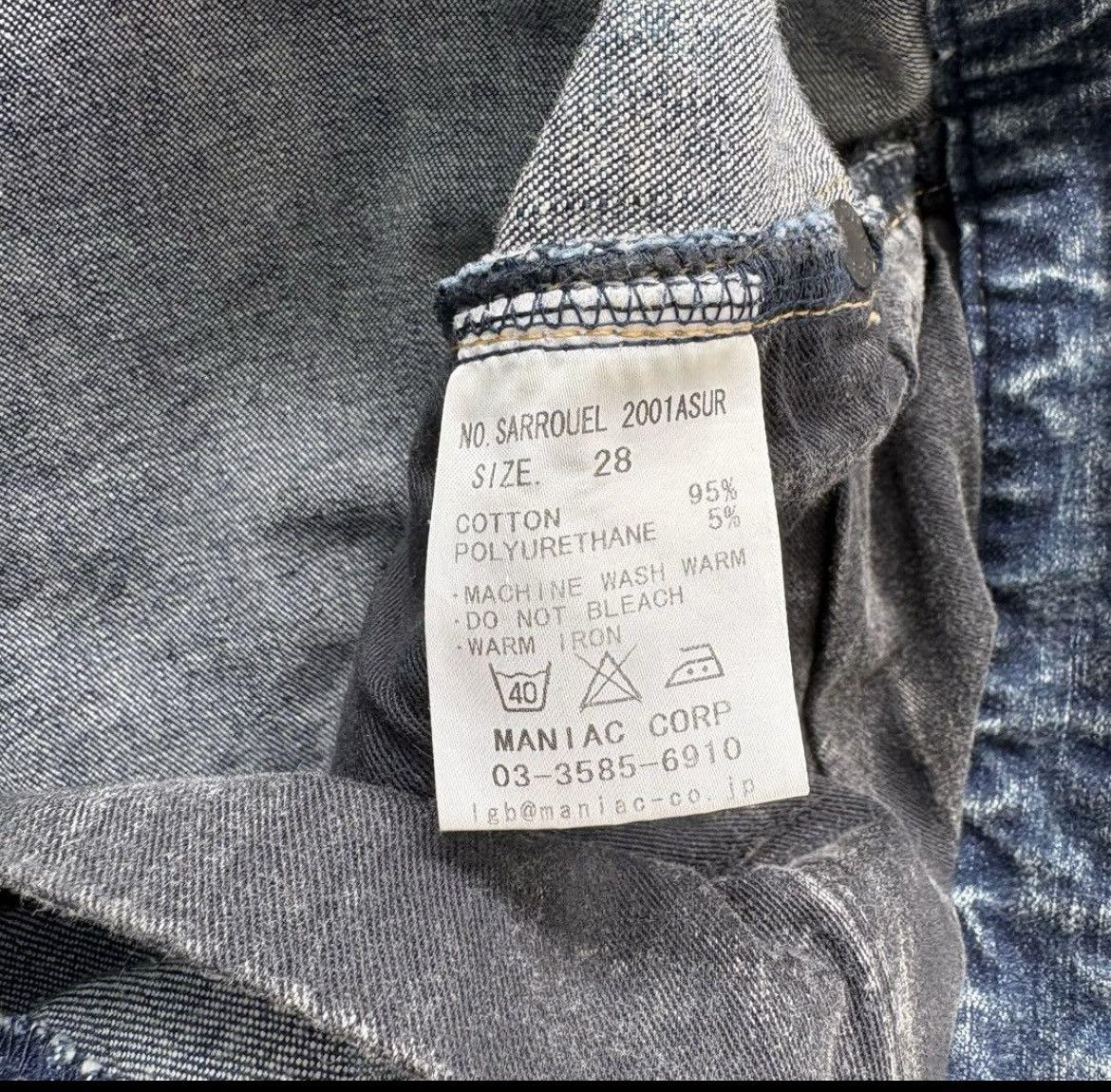 If Six Was Nine × Japanese Brand × Le Grande Bleu (L.G.B.) L.G.B cropped pants Size US 28 / EU 44 - 9 Thumbnail