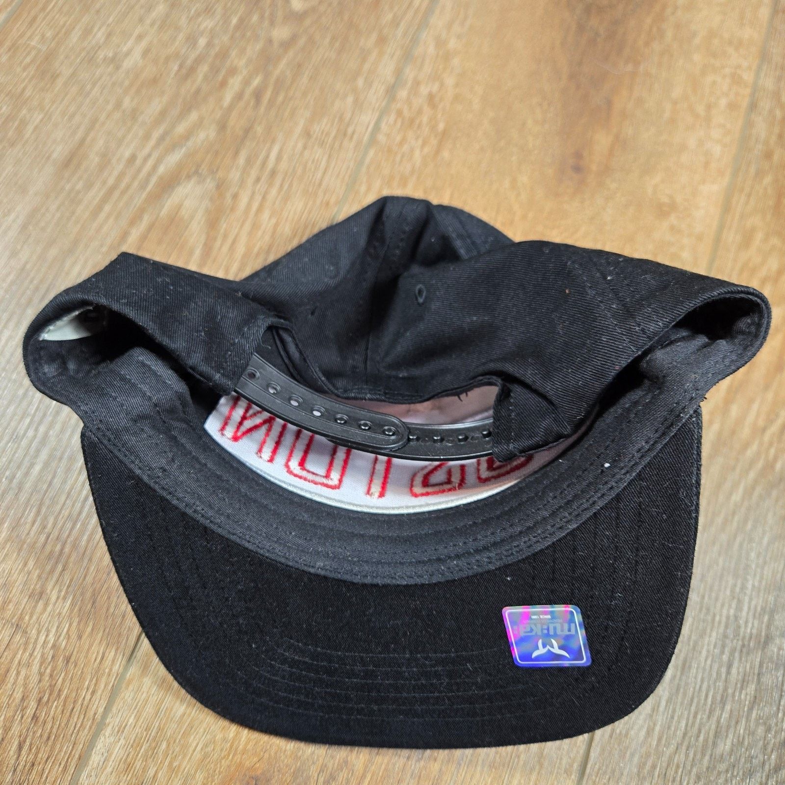 Other MU:KA Boston Red Sox MLB Cap Black White OSFA Adjustable Size ONE SIZE - 2 Thumbnail
