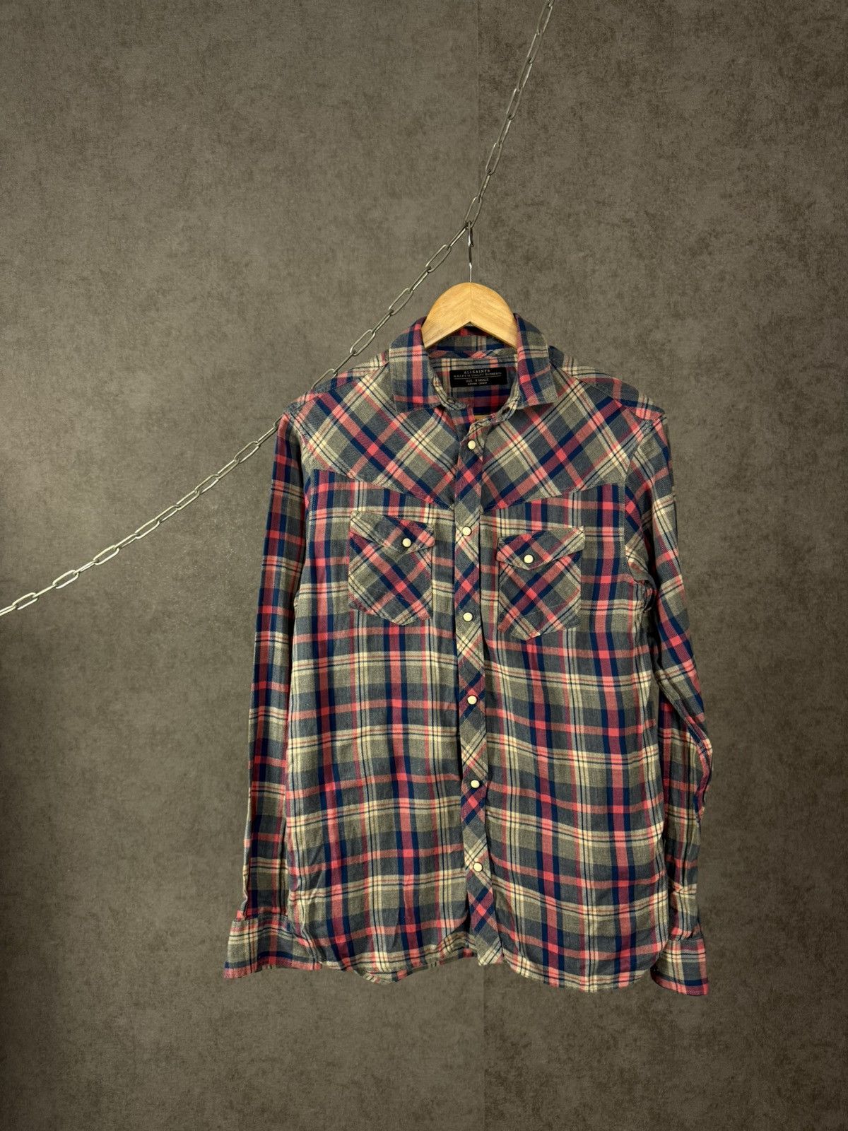 Allsaints Allsaints vintage designer shirt Size US XS / EU 42 / 0 - 1 Thumbnail
