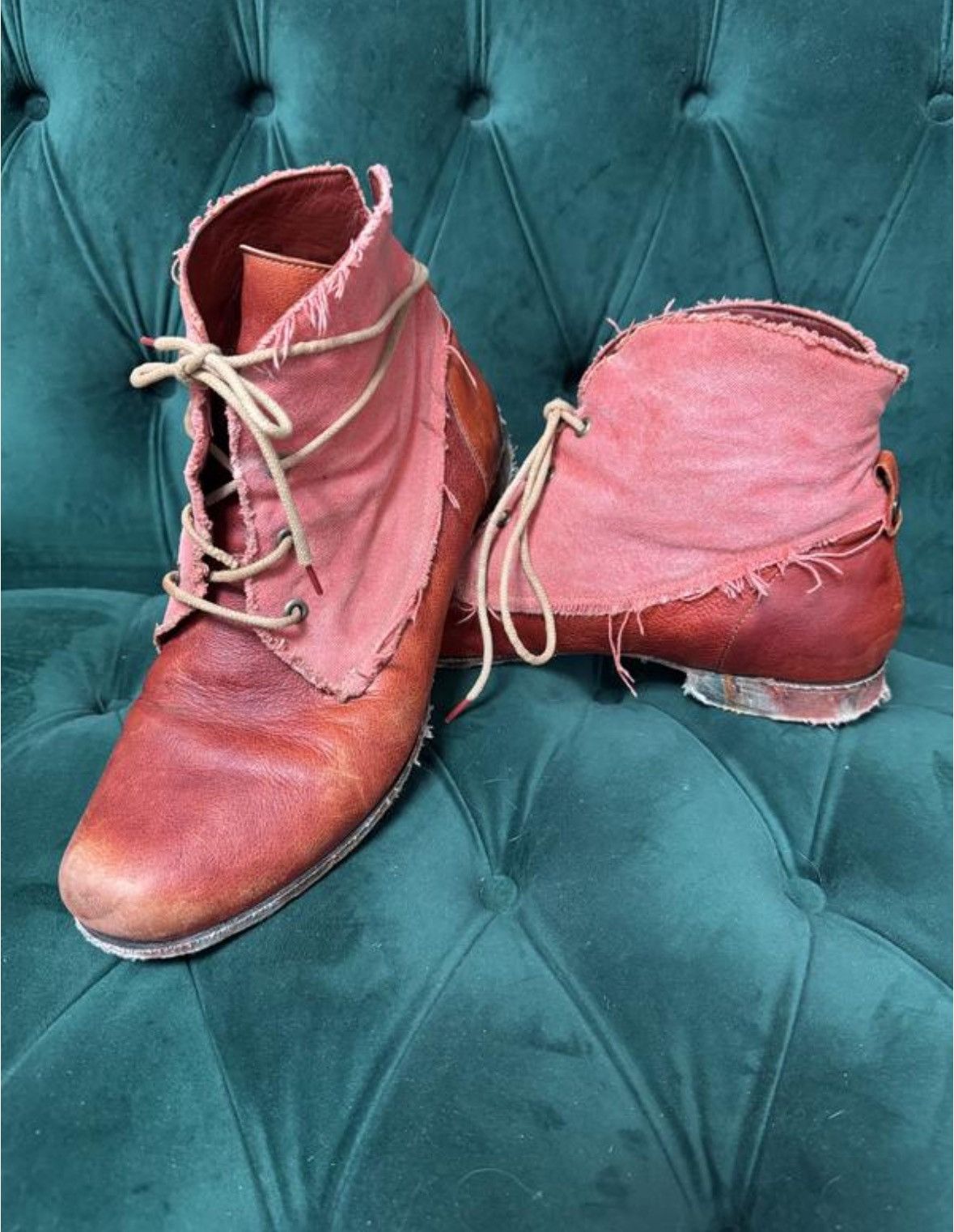 Avant Garde A.S. 98 Airstep Guidi Style Style Leather Boots