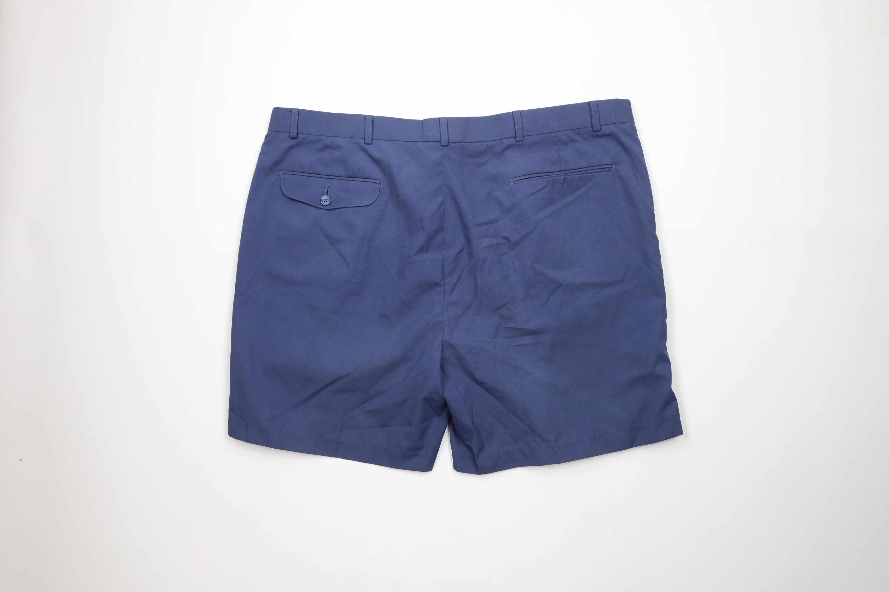 Vintage Vintage 80s 90s Streetwear Above Knee Golf Chino Shorts Blue Size US 43 - 9 Thumbnail