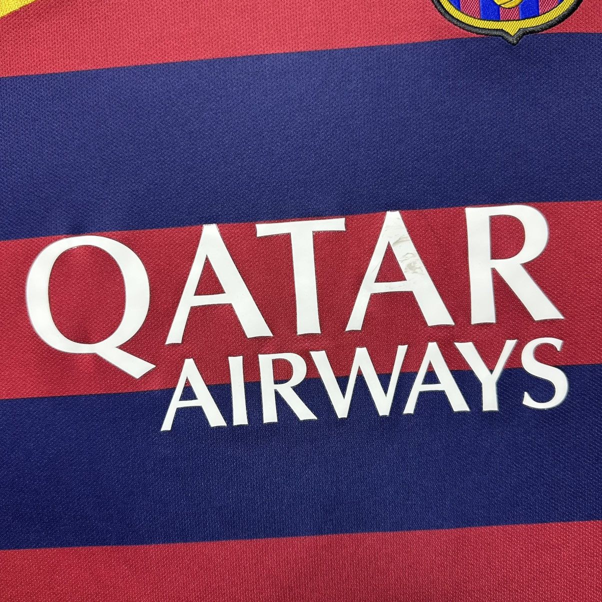 Nike BARCELONA NIKE 2015/2016 FOOTBALL HOME JERSEY #10 MESSI Size US M / EU 48-50 / 2 - 5 Thumbnail