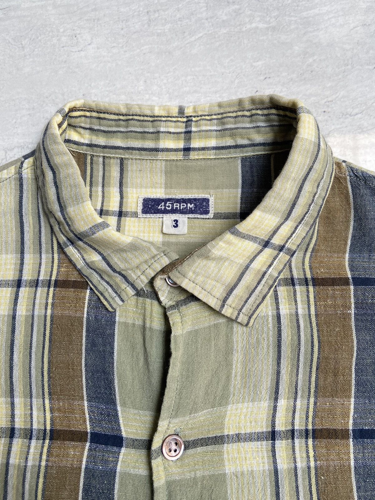 45rpm 45RPM Plaid Shirt Size US XS / EU 42 / 0 - 10 Thumbnail