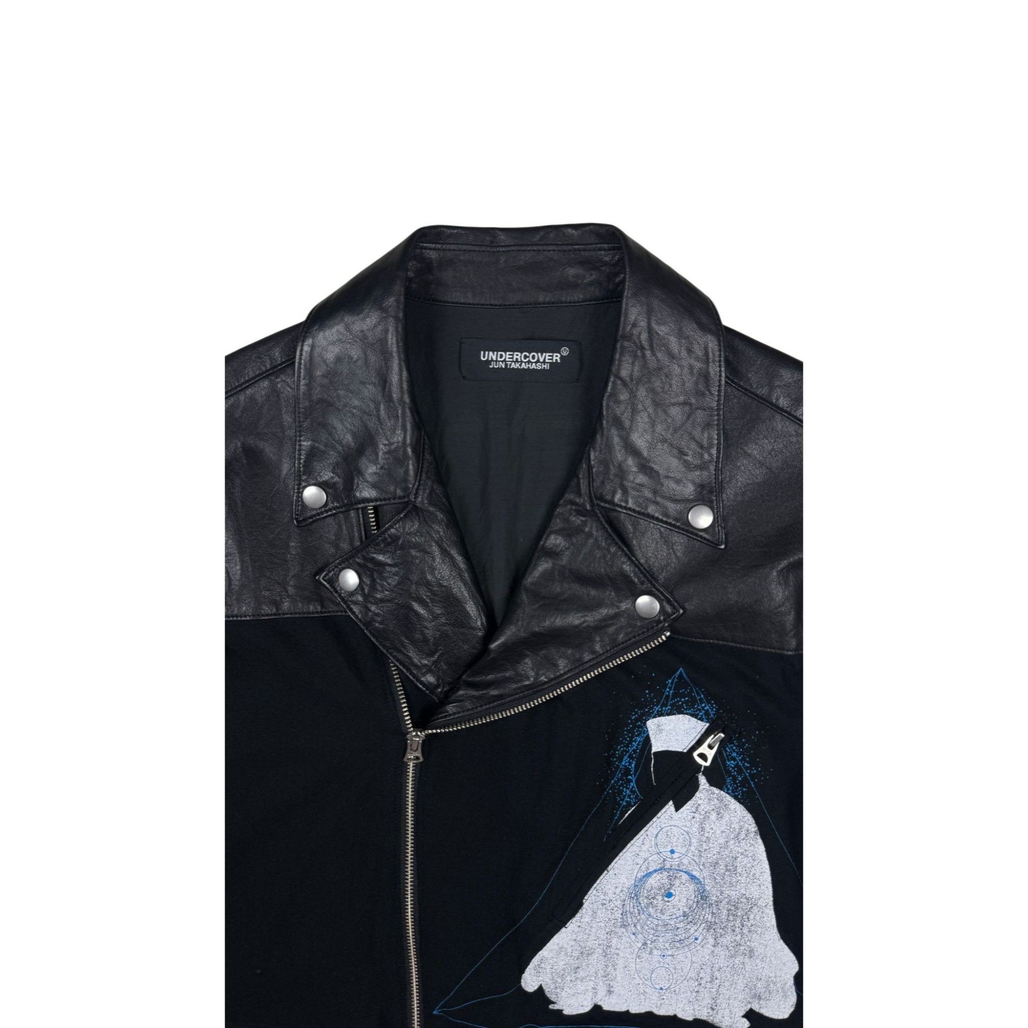 Undercover ♚ Undercover Hybrid Leather Jacket ♚ Size US XL / EU 56 / 4 - 2 Thumbnail