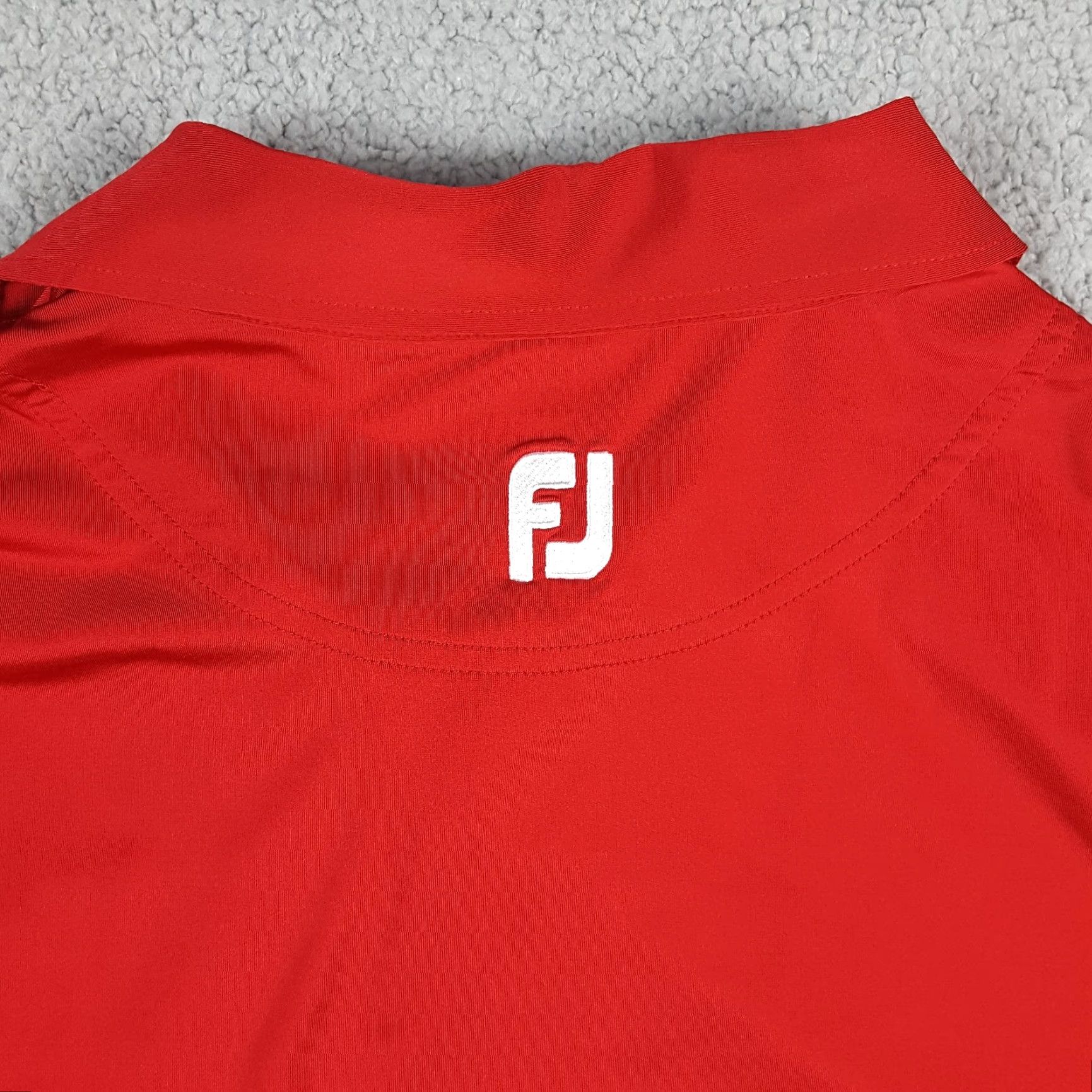 Footjoy VINTAGE FootJoy Polo Shirt Red Striped Augustine Golf Club FJ Men's XL Button Athletic Shirt Men's Size US XL / EU 56 / 4 - 7 Thumbnail