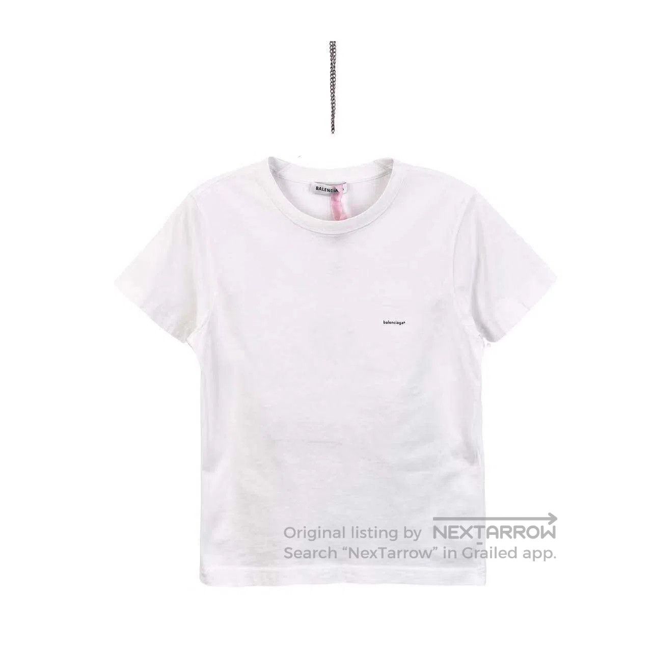 Balenciaga Balenciaga Letter logo crew neck short sleeves| Size M / US 6-8 / IT 42-44 - 1 Thumbnail