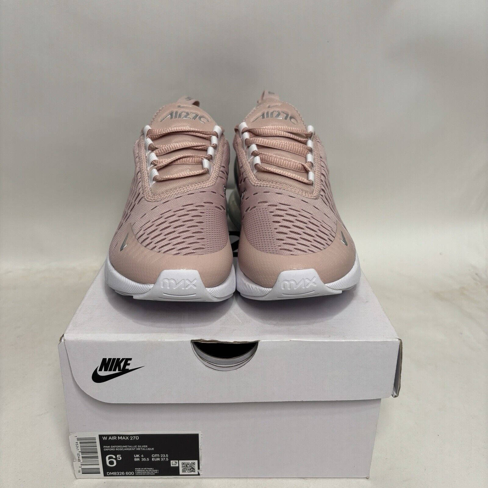 Nike Nike Air Max 270 WMNS “Pink Oxford Metallic Silver” 2024 Size US 6.5 / IT 36.5 - 2 Thumbnail