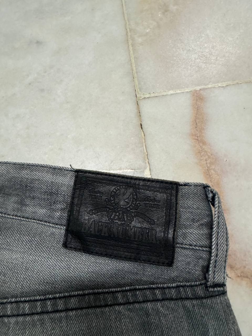 Japanese Brand Vintage Back Number Insane Whisker Honeycomb 90s Style Jean Size US 30 / EU 46 - 18 Thumbnail