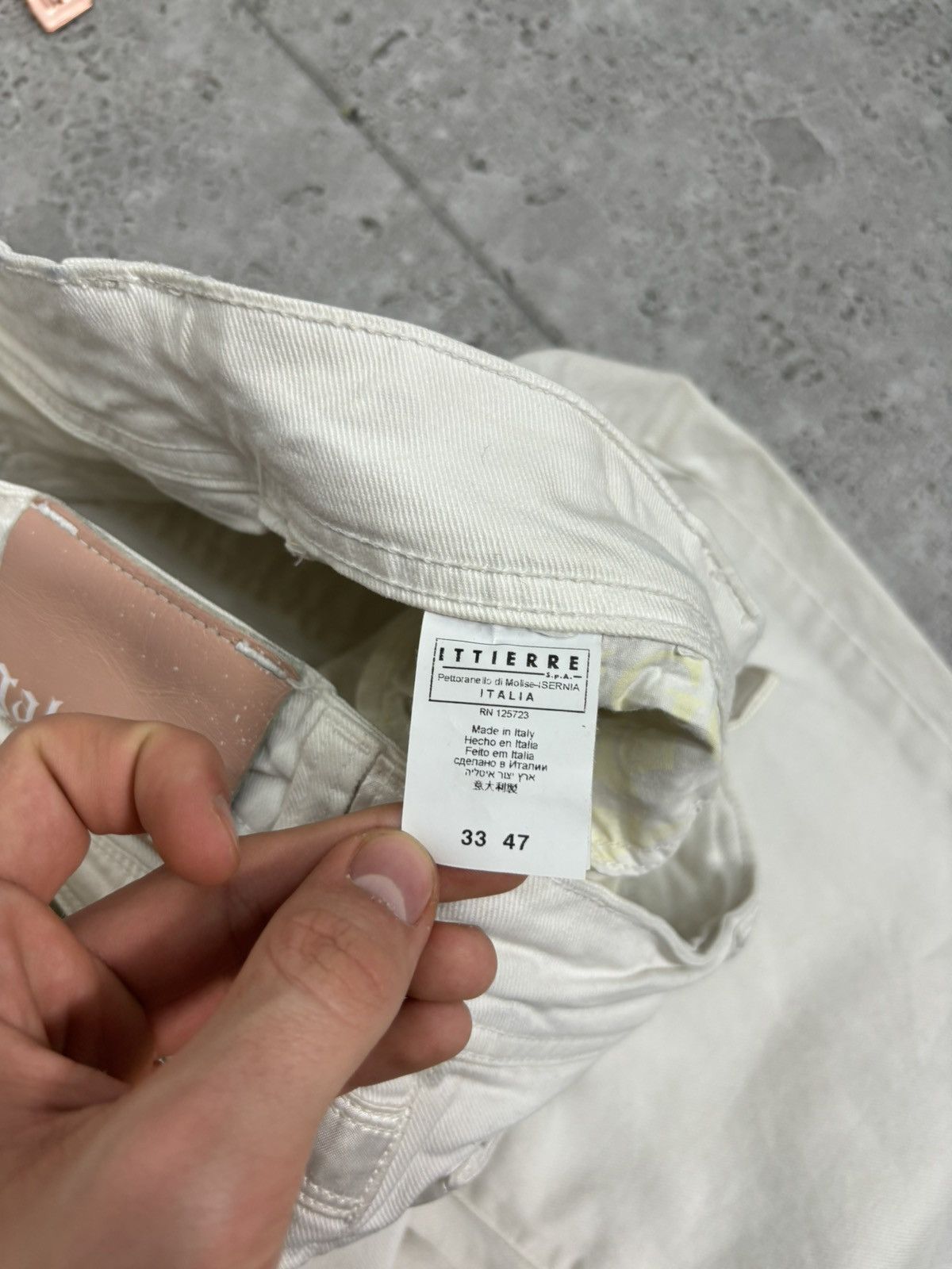 Japanese Brand × John Galliano 90s RARE John Galliano Denim Flared Pants Japan Style Size 33" - 9 Thumbnail