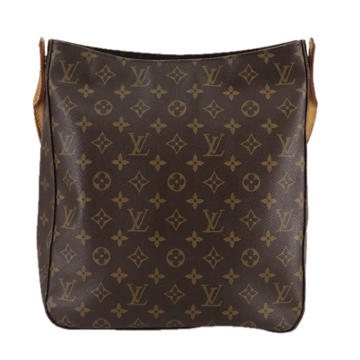 Louis Vuitton Looping Gm Brown Canvas Shoulder Bag (Pre-Owned) Size ONE SIZE - 1 Thumbnail