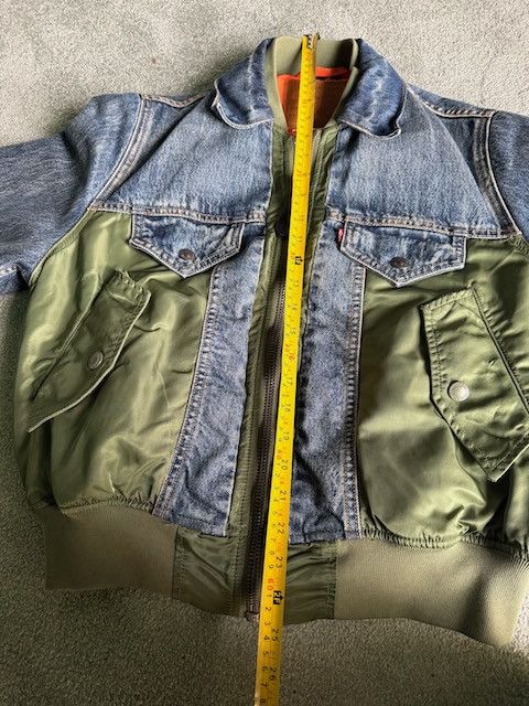 Levi's Levi’s Hybrid Bomber Jacket HK exclusive ma-1 Size US XS / EU 42 / 0 - 13 Thumbnail