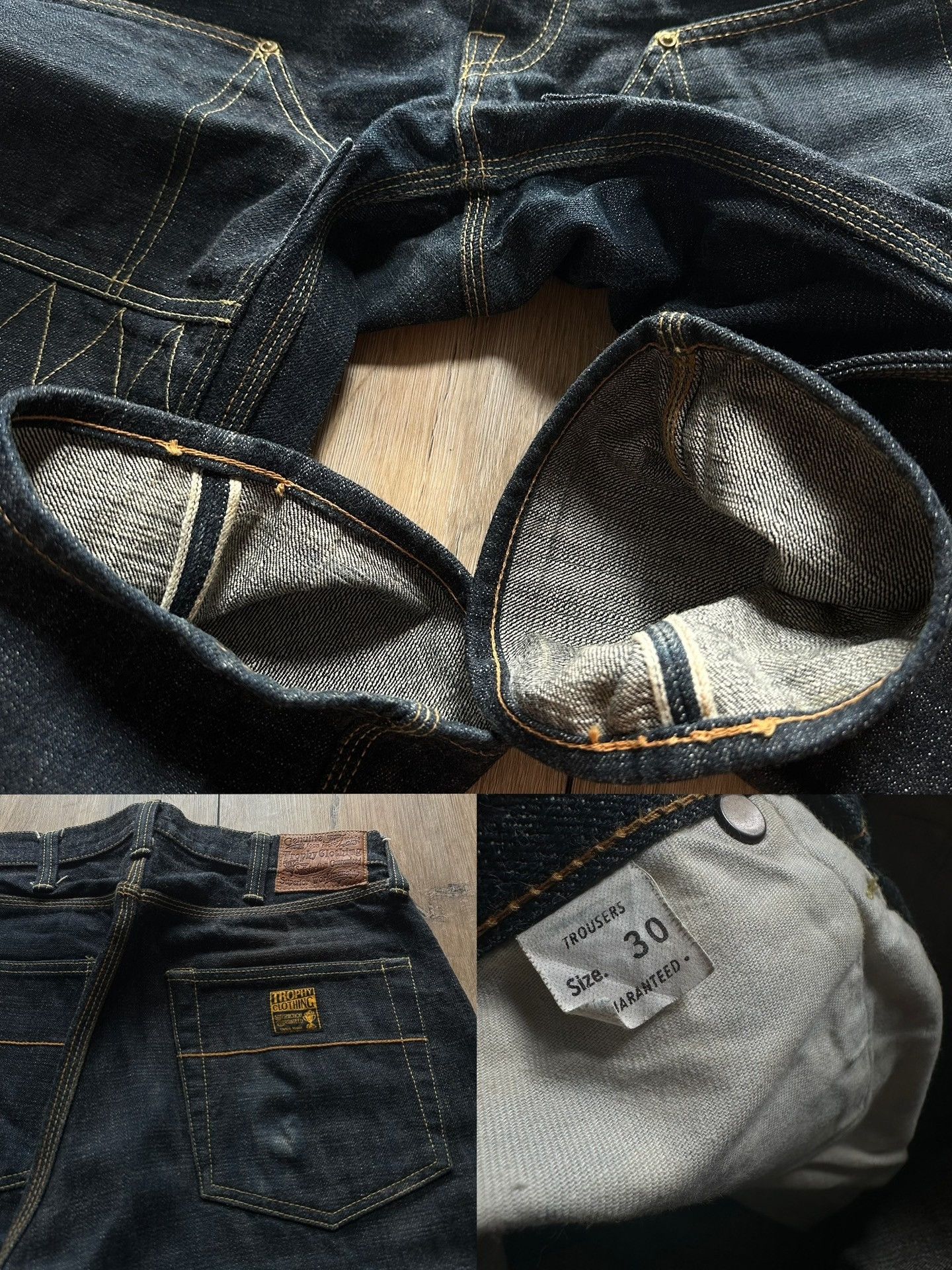 Trophy Clothing Trophy Clothing 1606 Denim Jeans Size US 30 / EU 46 - 5 Thumbnail