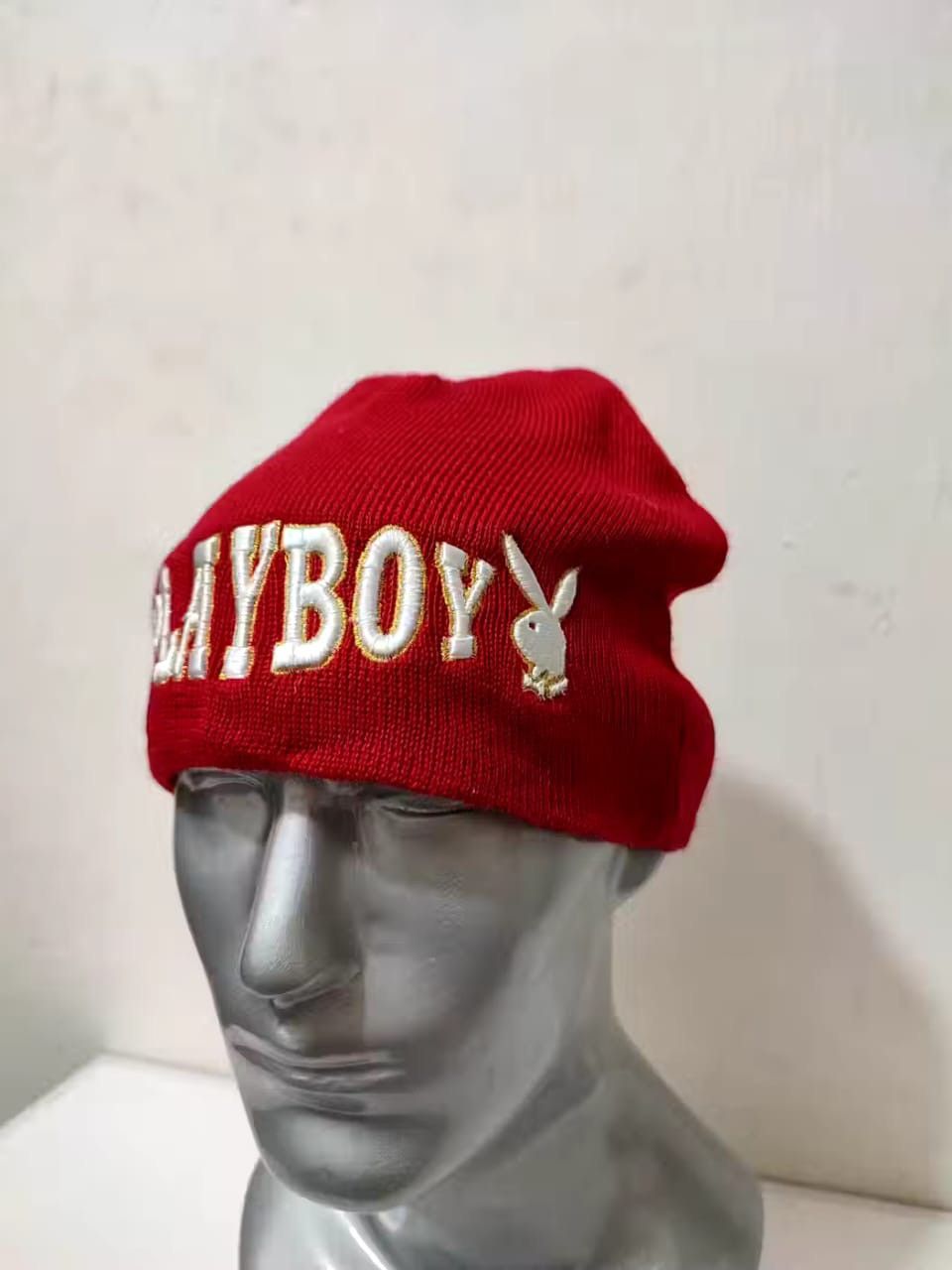 Playboy Playboy Embroidery Logo Beanie Hats Size ONE SIZE - 3 Thumbnail