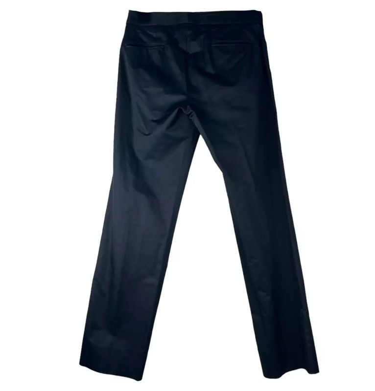 Other Black satin pants with side buckle belt Size US 32 / EU 48 - 2 Thumbnail