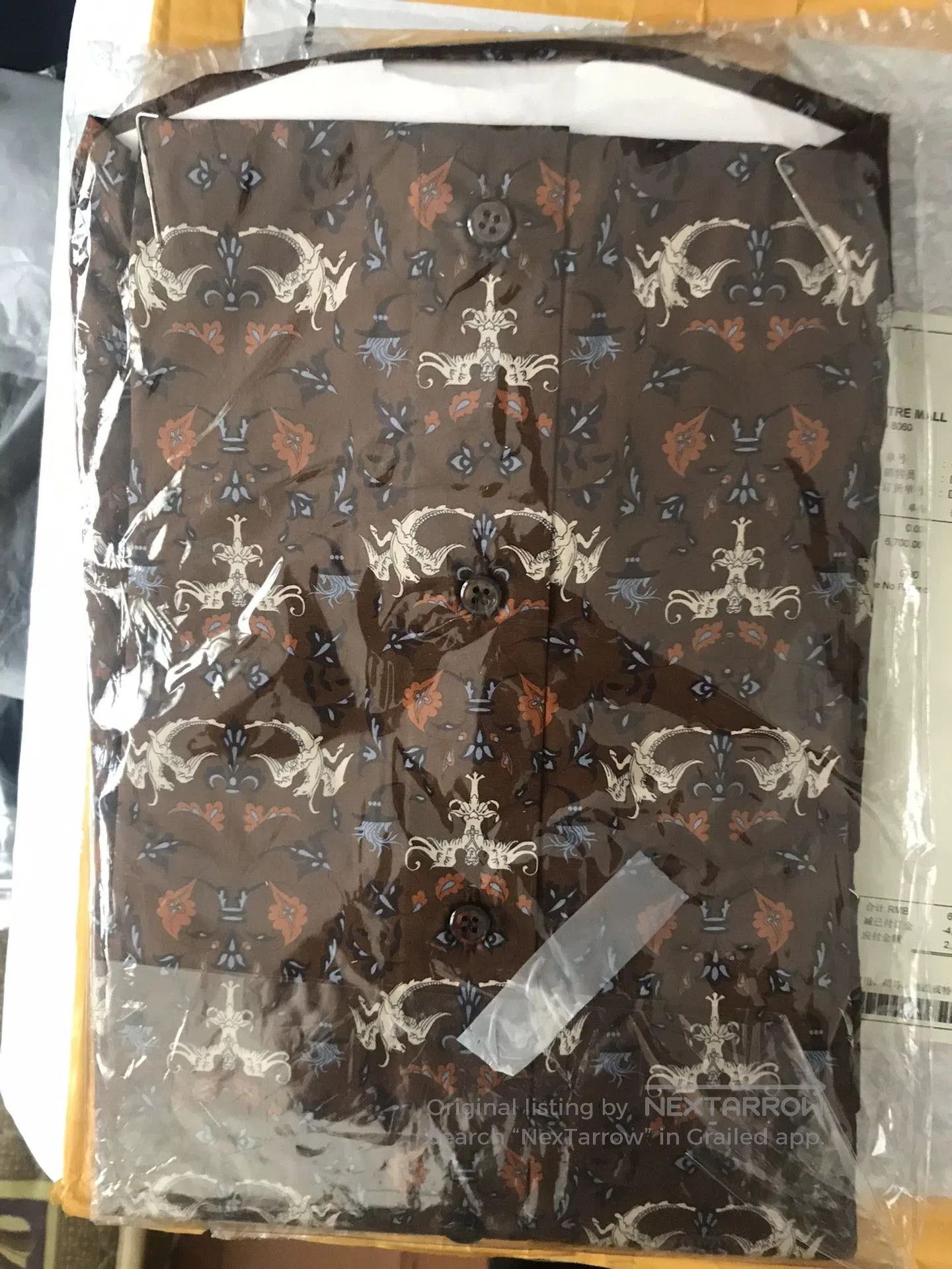 Brioni Italian Brioni Floral Pattern Shirt. Size US S / EU 44-46 / 1 - 8 Thumbnail