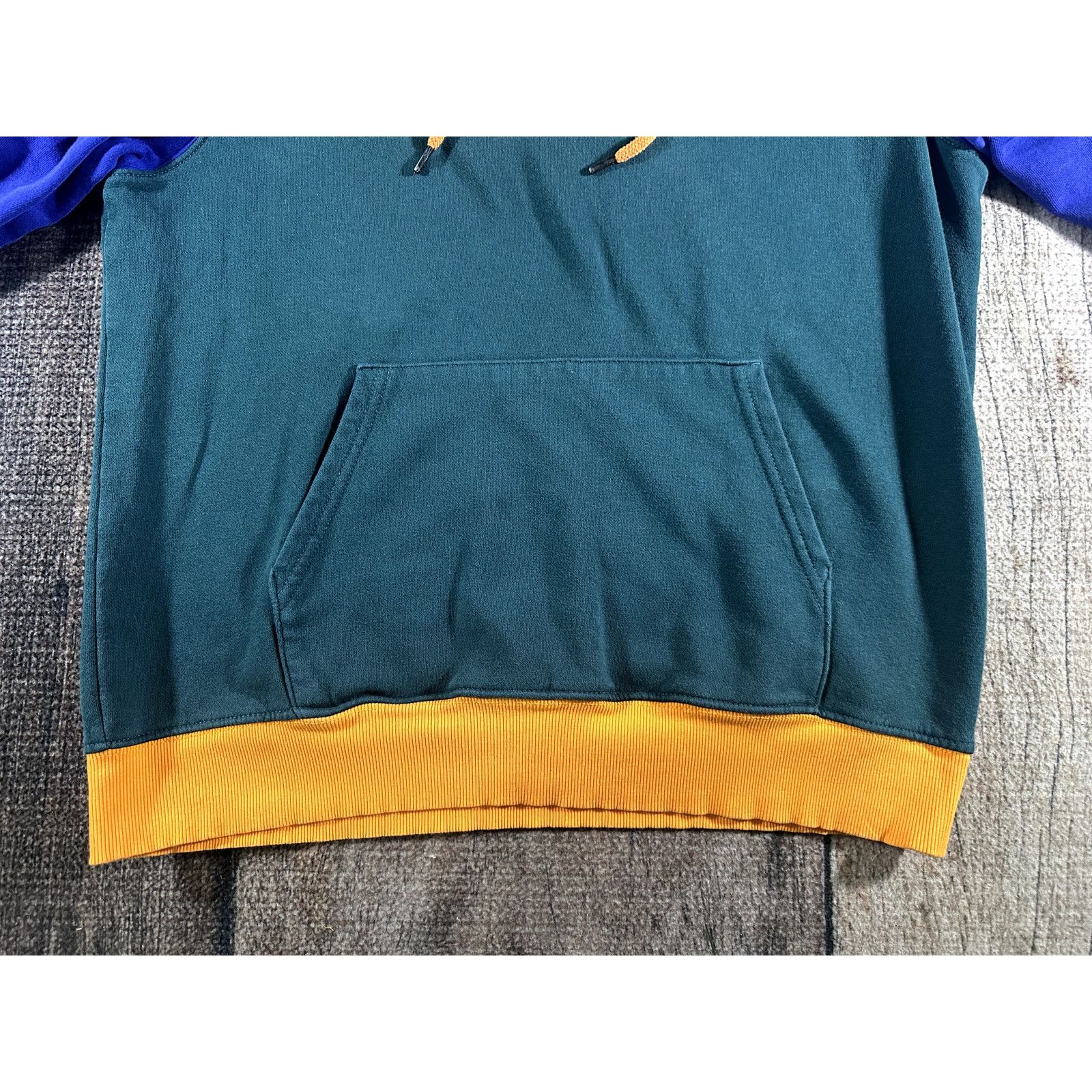 The North Face The North Face Men's Color Block Pullover Hoodie Hoody Green Size US M / EU 48-50 / 2 - 5 Thumbnail