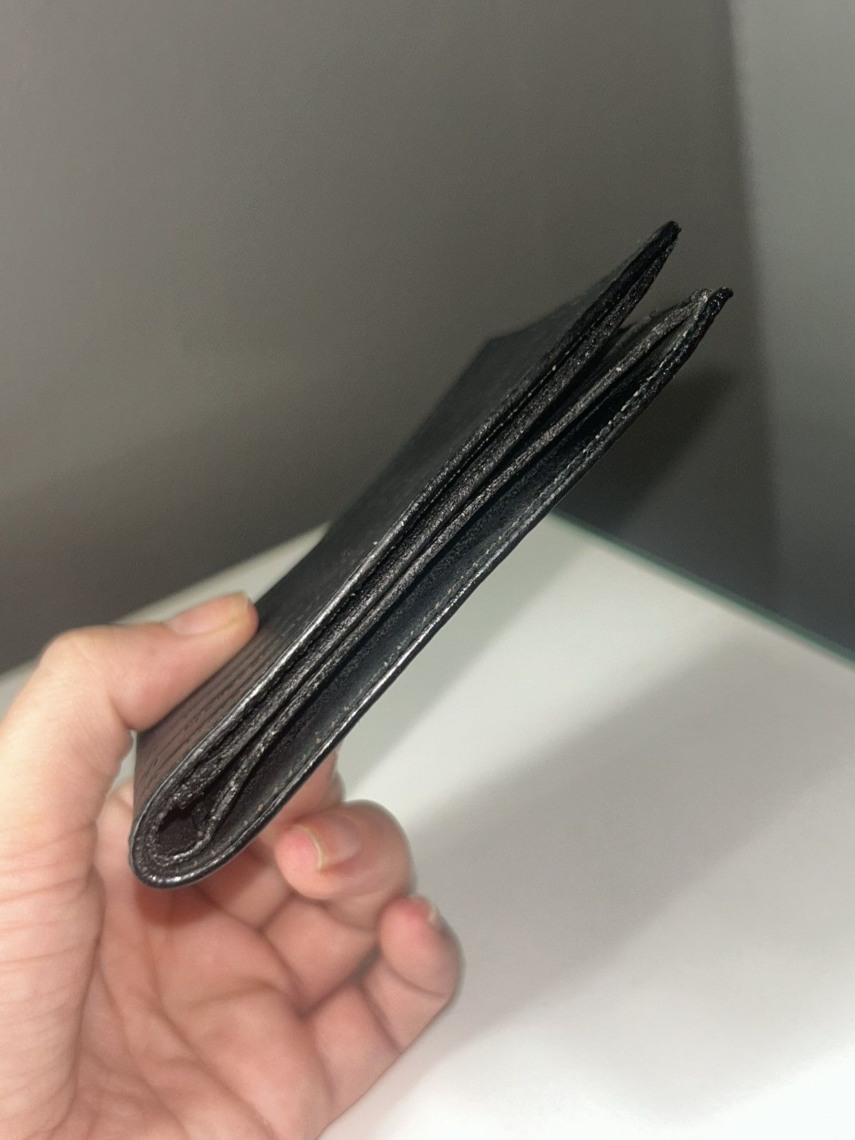 Mario Valentino Mario Valentino Black All Over Print Bifold Wallet Size ONE SIZE - 10 Thumbnail