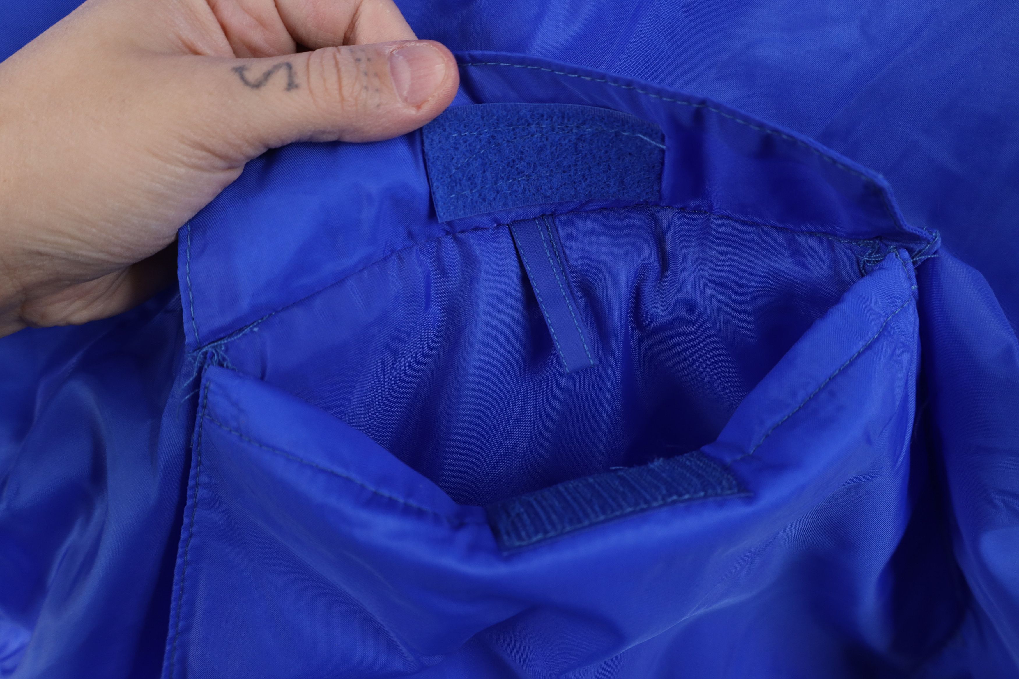 Vintage Vintage 90s Streetwear Anorak Windbreaker Jacket Blue USA Size US L / EU 52-54 / 3 - 6 Thumbnail
