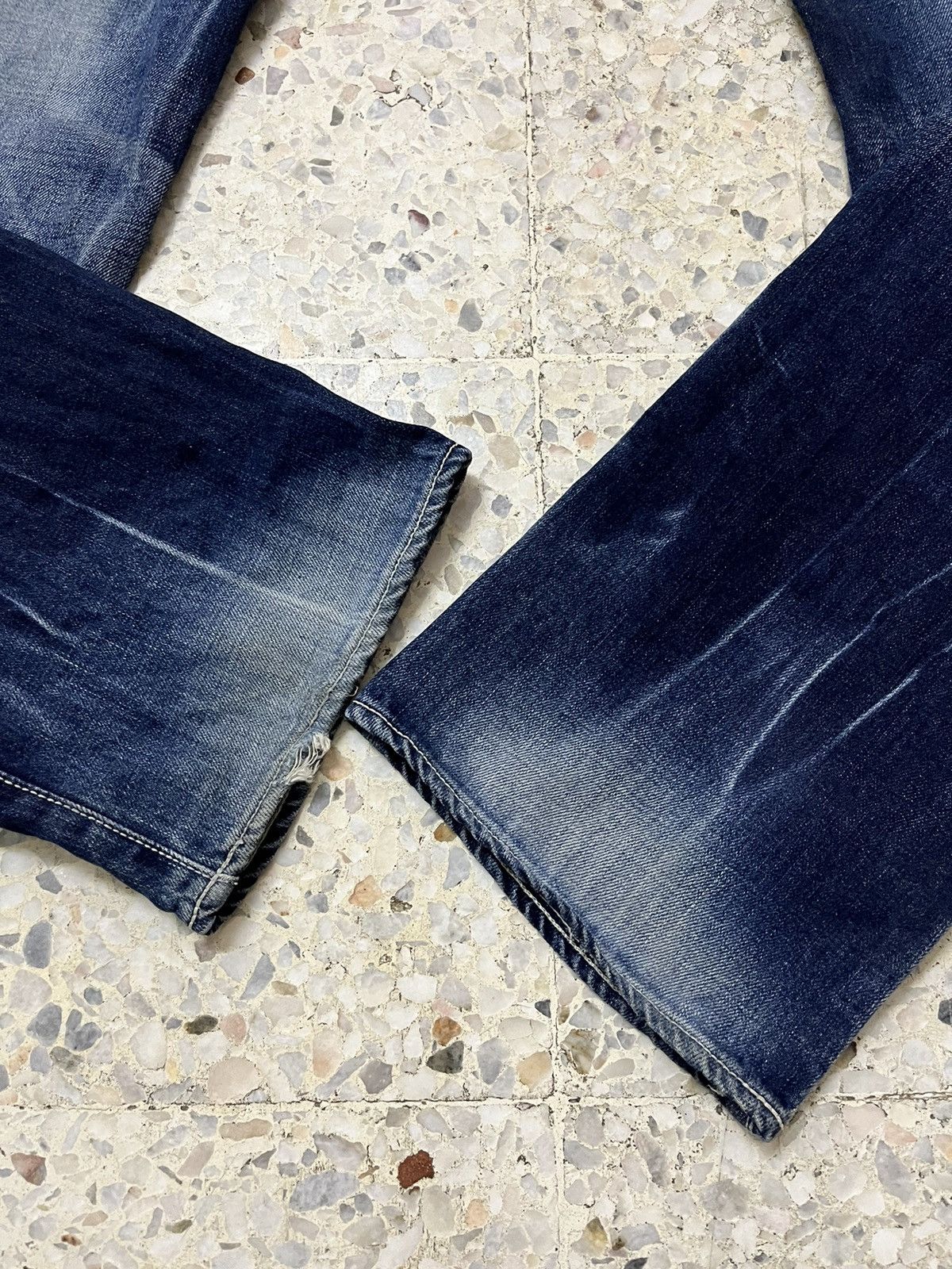 Japanese Brand Japanese brand Eternal distressed denim sakura design Size US 33 - 9 Thumbnail