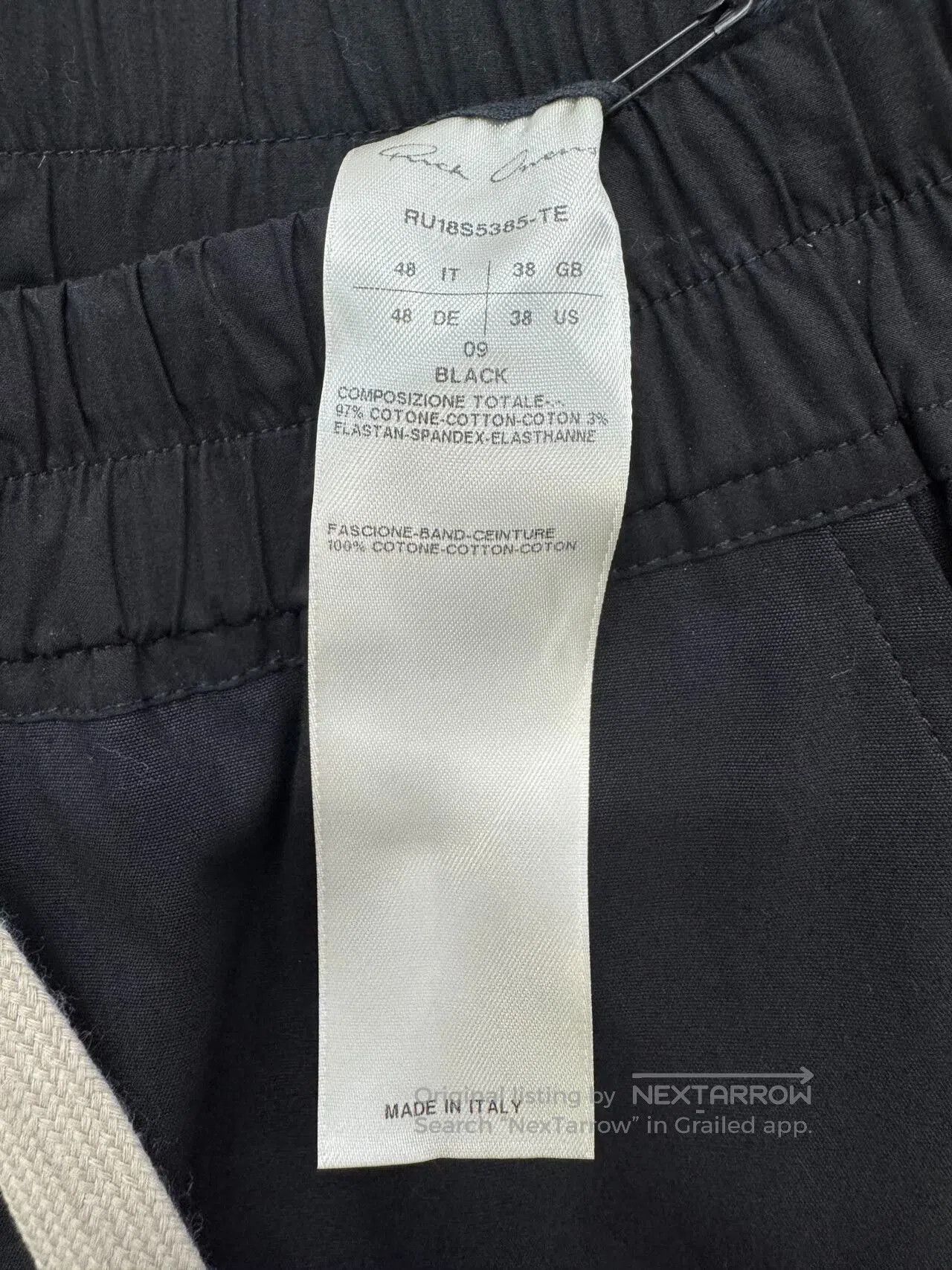 Rick Owens Rick Owens Dark Style Dropped Crotch Pants. Size US 30 / EU 46 - 6 Thumbnail